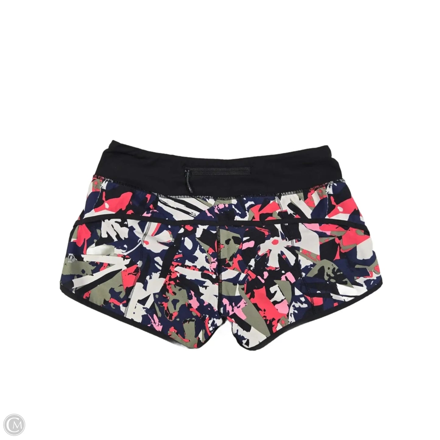 Athletic Shorts By Lululemon In Multi-colored, Size: 6