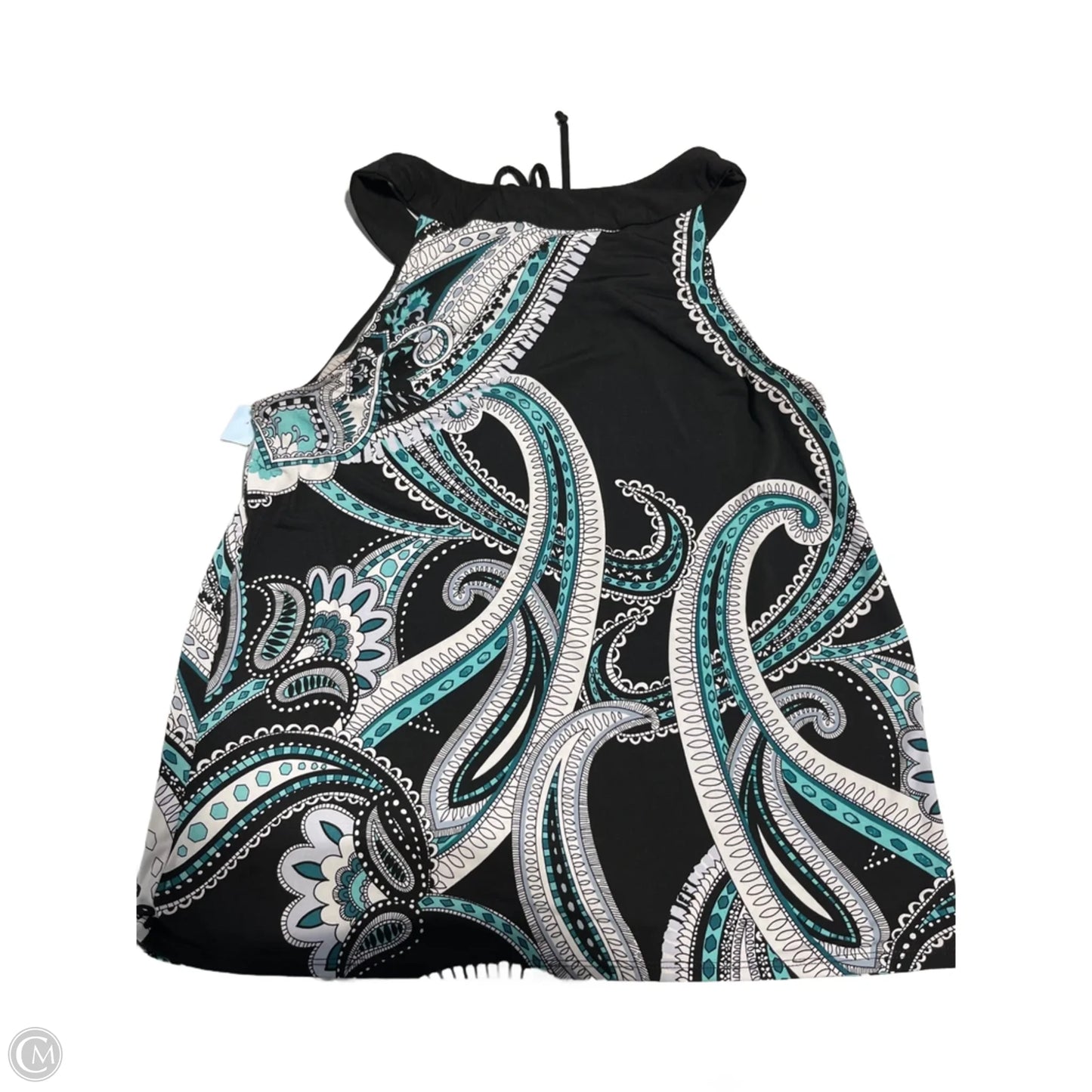 Tank Top By Ab Studio In Black & White, Size: M