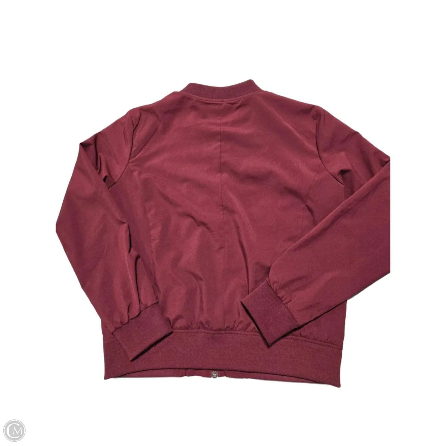 Jacket Moto By Banana Republic In Red, Size: S