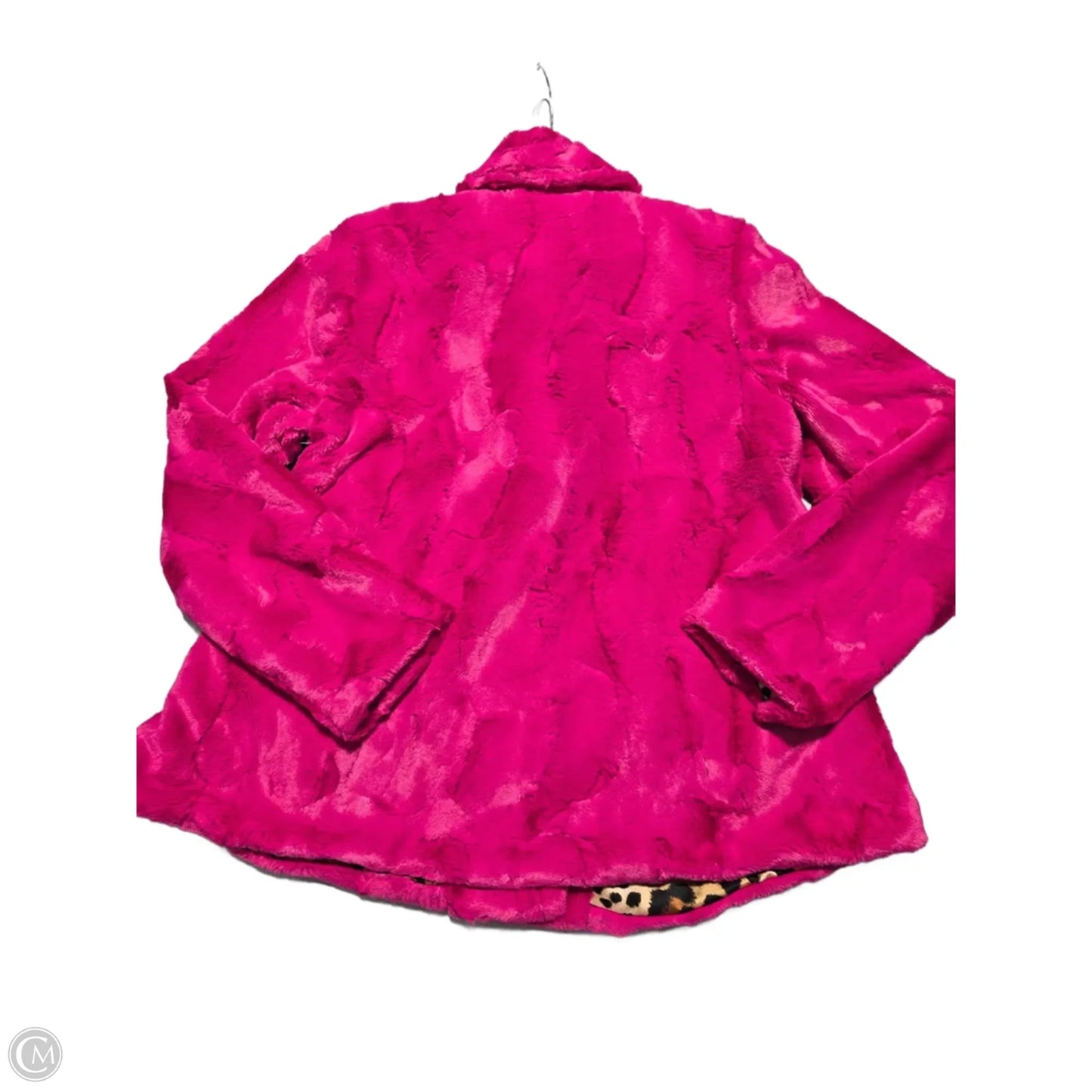 Jacket Faux Fur & Sherpa By Ivy Jane In Pink, Size: S