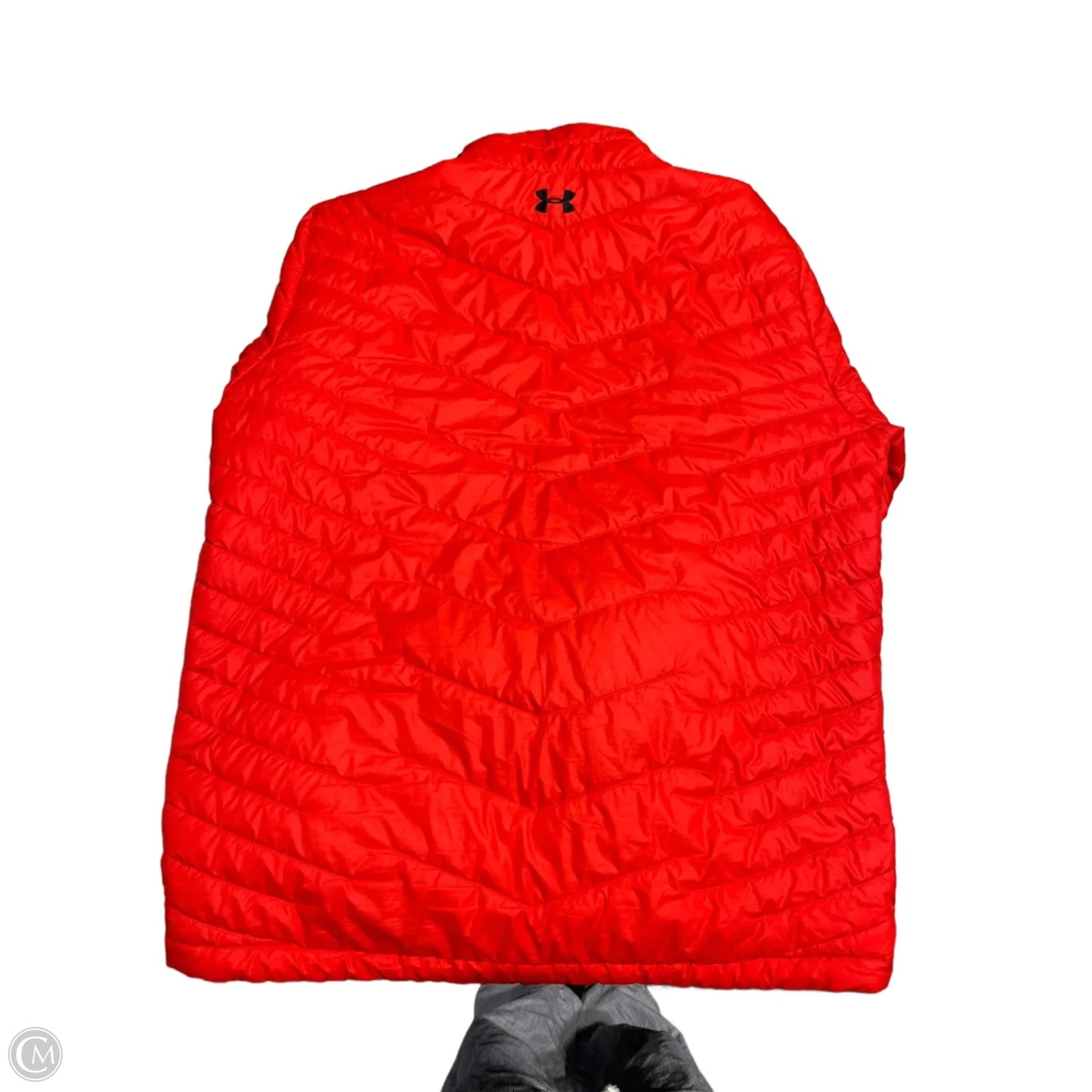 Coat Puffer & Quilted By Under Armour In Red, Size: Xl