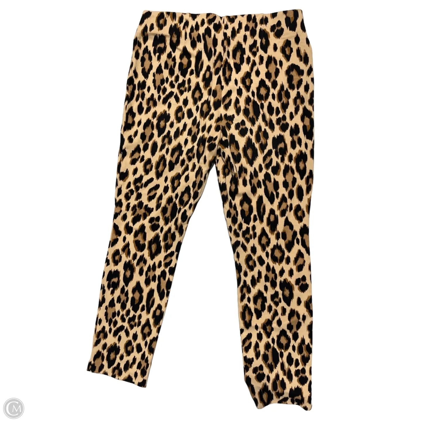Pants Leggings By Chicos In Animal Print, Size: 8