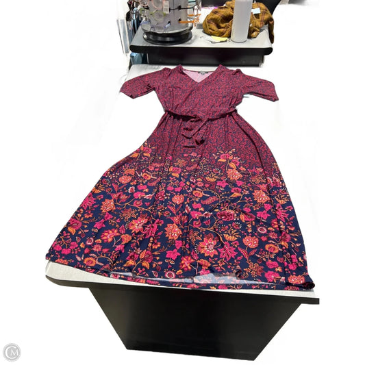 Dress Casual Maxi By Msk In Paisley Print, Size: 1x