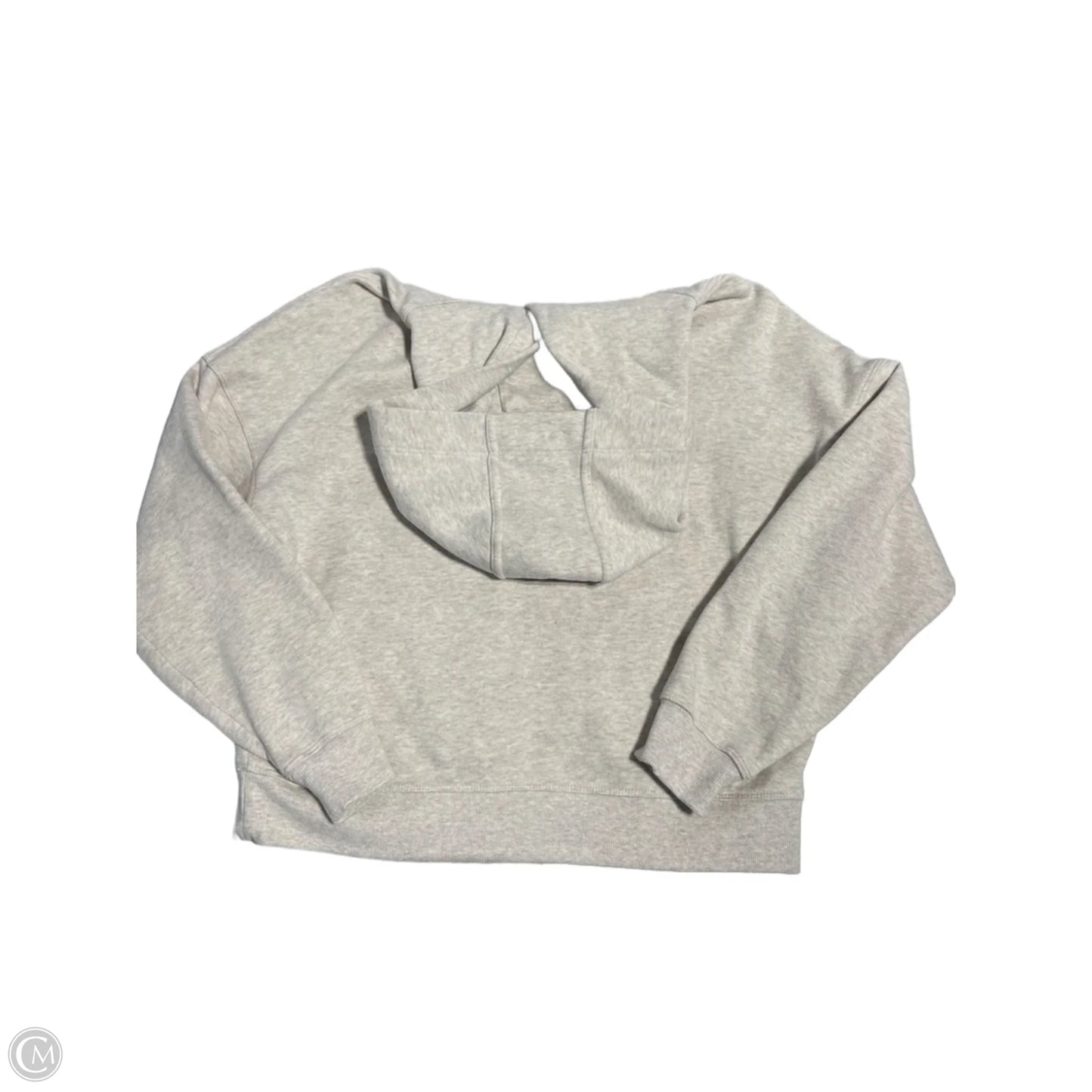 Sweatshirt Hoodie By Calvin Klein Performance In Cream, Size: Sp