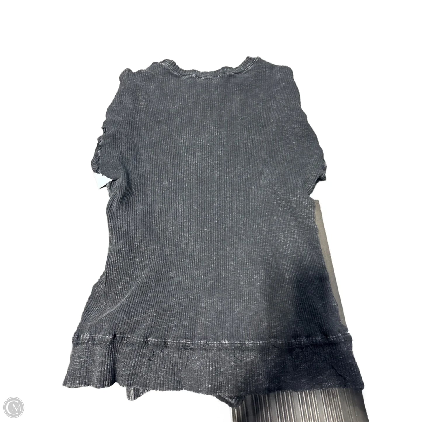 Top Long Sleeve By Eri + Ali In Grey, Size: L