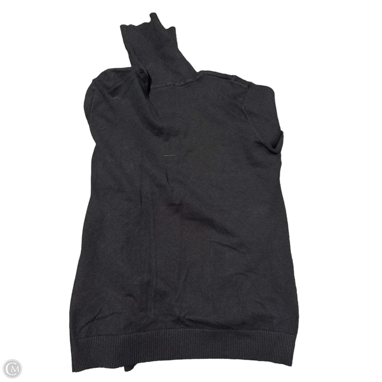 Top Long Sleeve By Calvin Klein In Black, Size: L