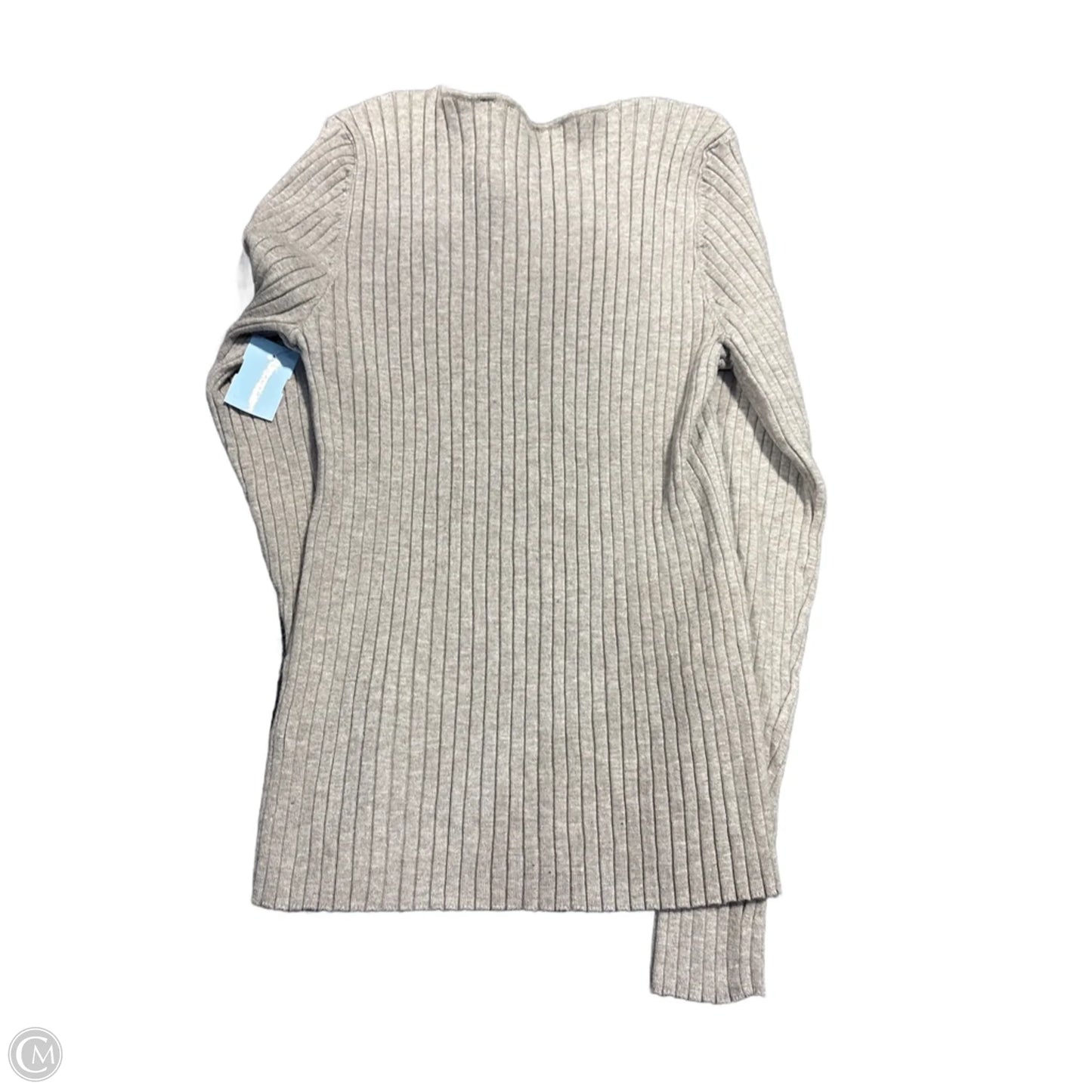 Top Long Sleeve By Cyrus In Tan, Size: L