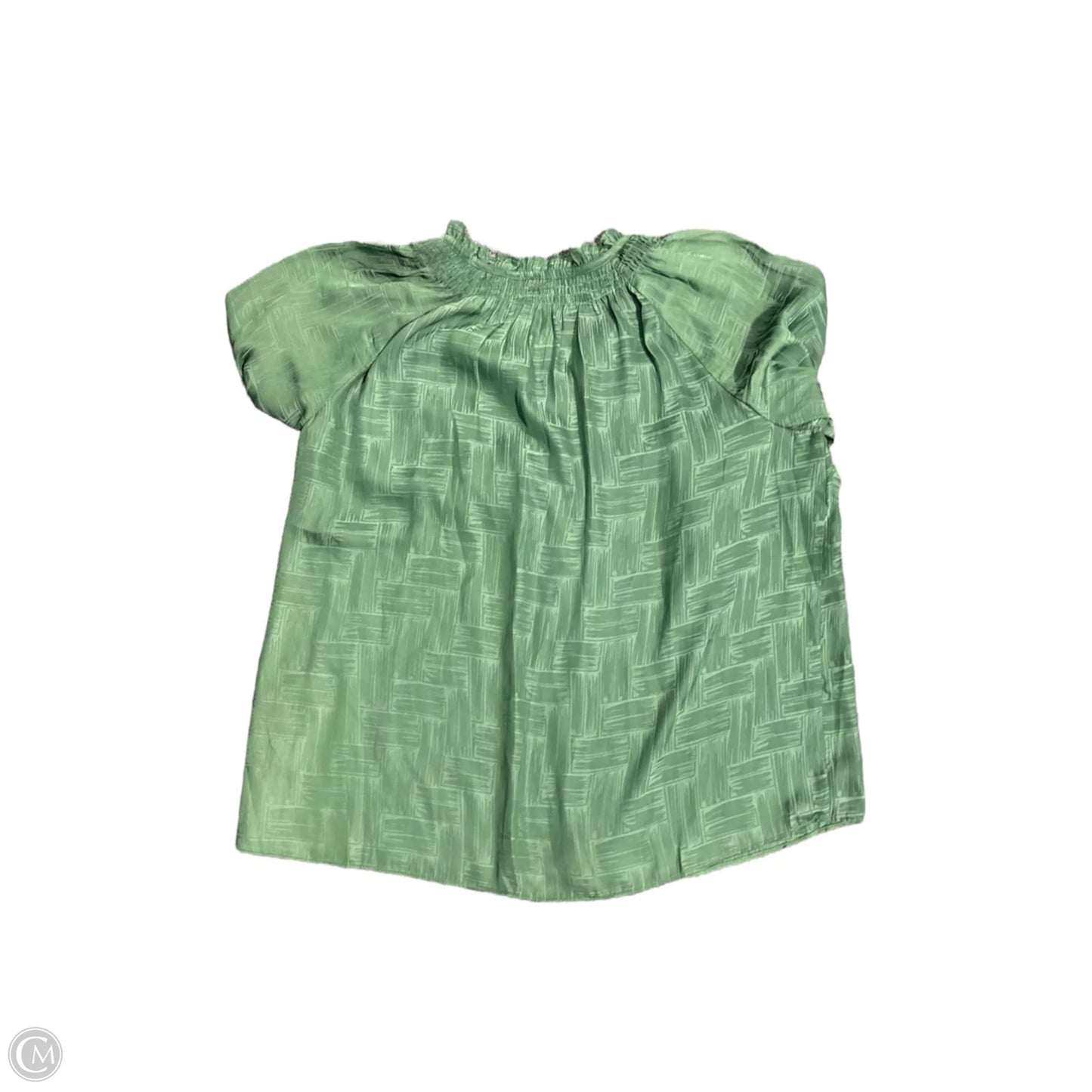 Top Long Sleeve By Current Air In Green, Size: M