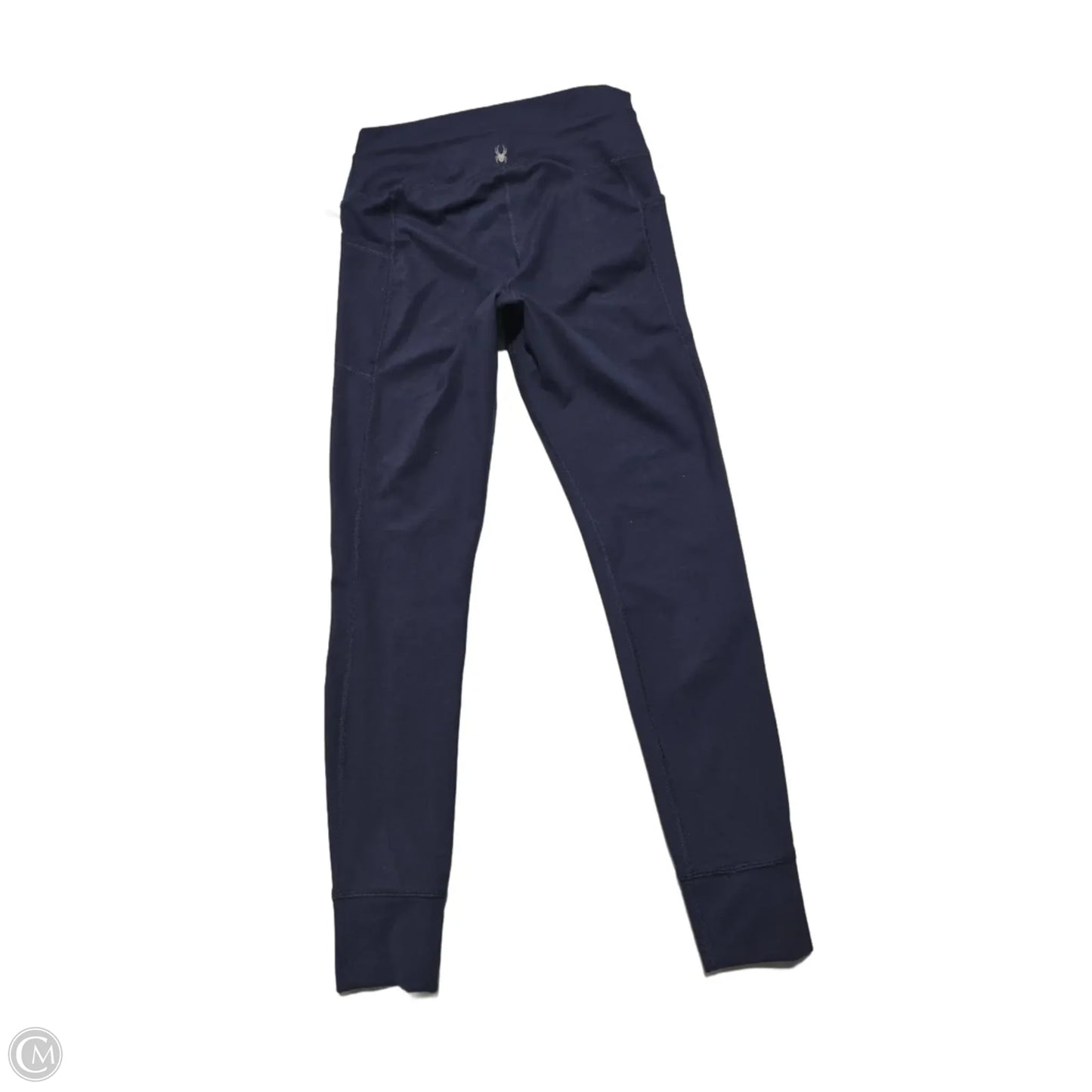Athletic Leggings By Spyder In Navy, Size: Sp