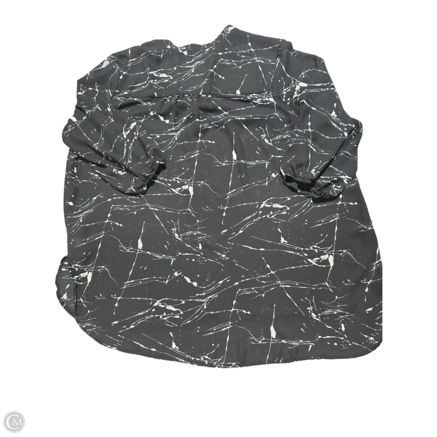 Top 3/4 Sleeve By Boutique + In Black, Size: 1x