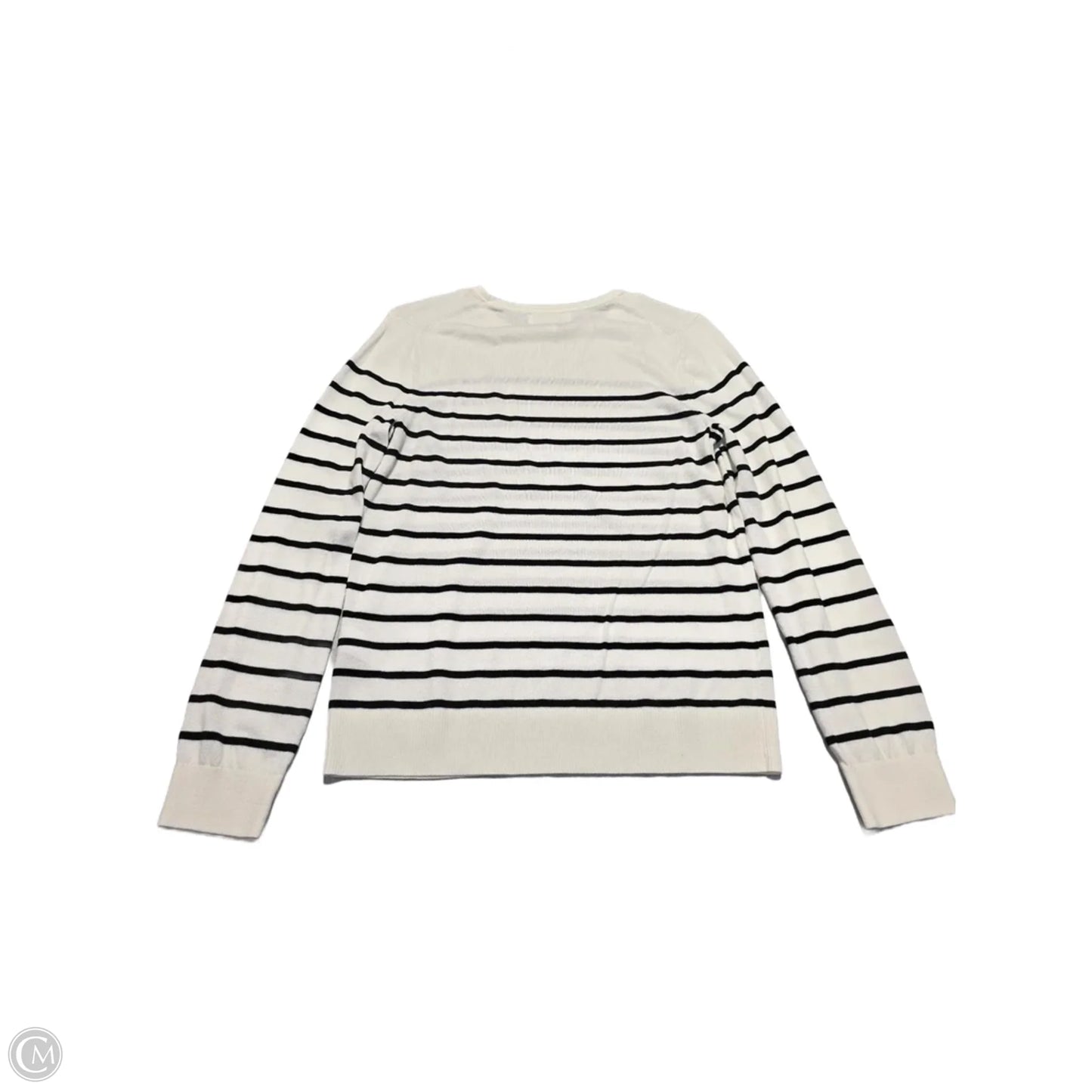 Sweater By Banana Republic In Striped Pattern, Size: S