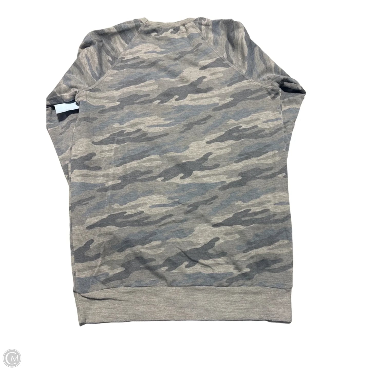 Top Long Sleeve By Zutter In Camouflage Print, Size: S