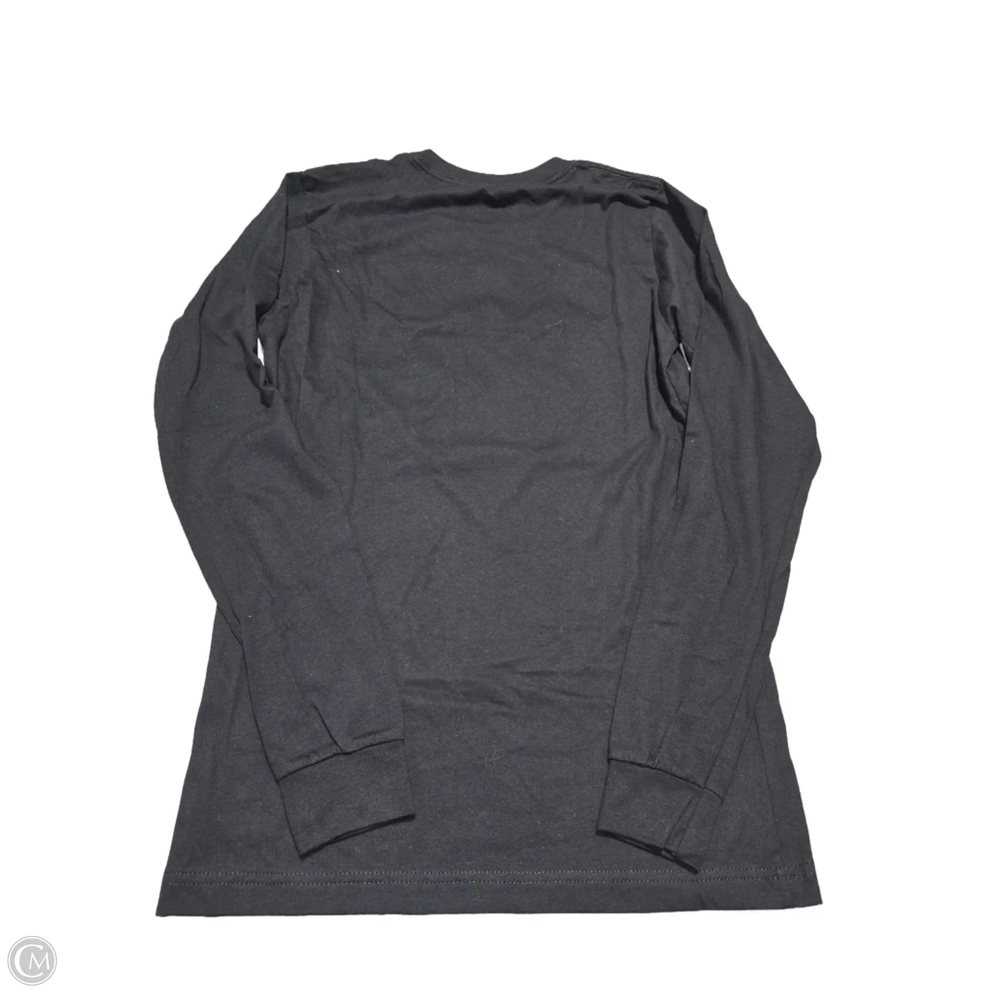 Top Long Sleeve By Canvas In Black, Size: M