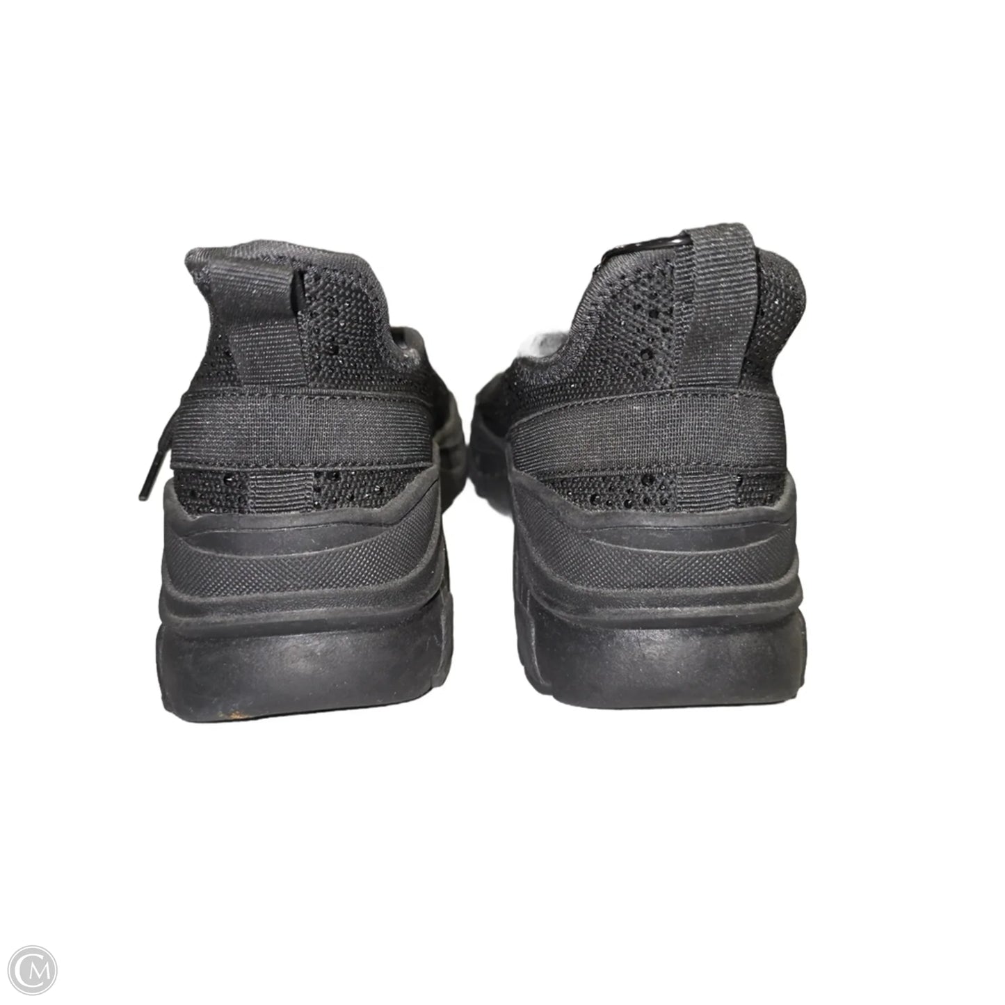 Shoes Sneakers By Qupid In Black, Size: 7