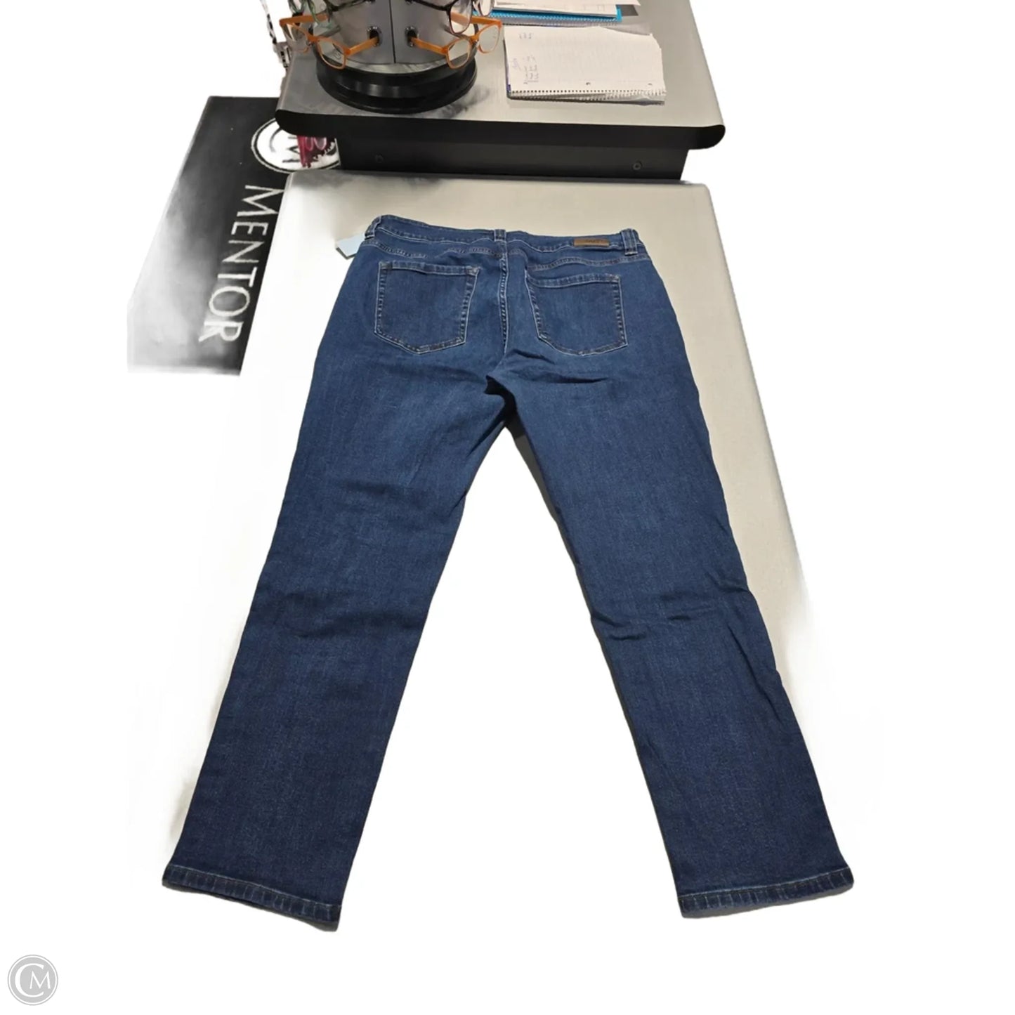 Jeans Jeggings By Jag In Blue Denim, Size: 16