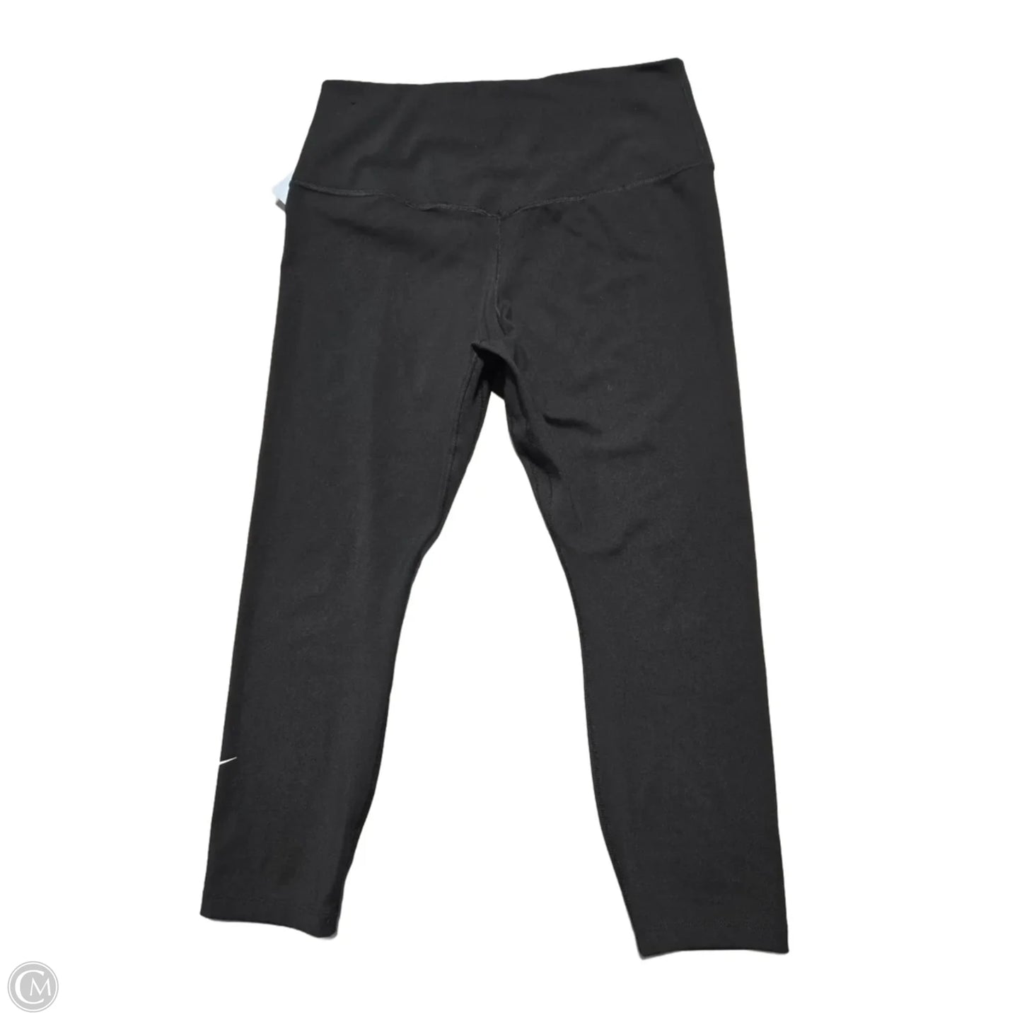 Athletic Capris By Nike In Black, Size: L