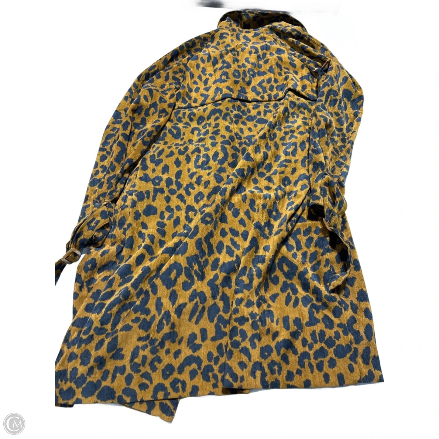 Jacket Utility By Willow & Root In Animal Print, Size: L
