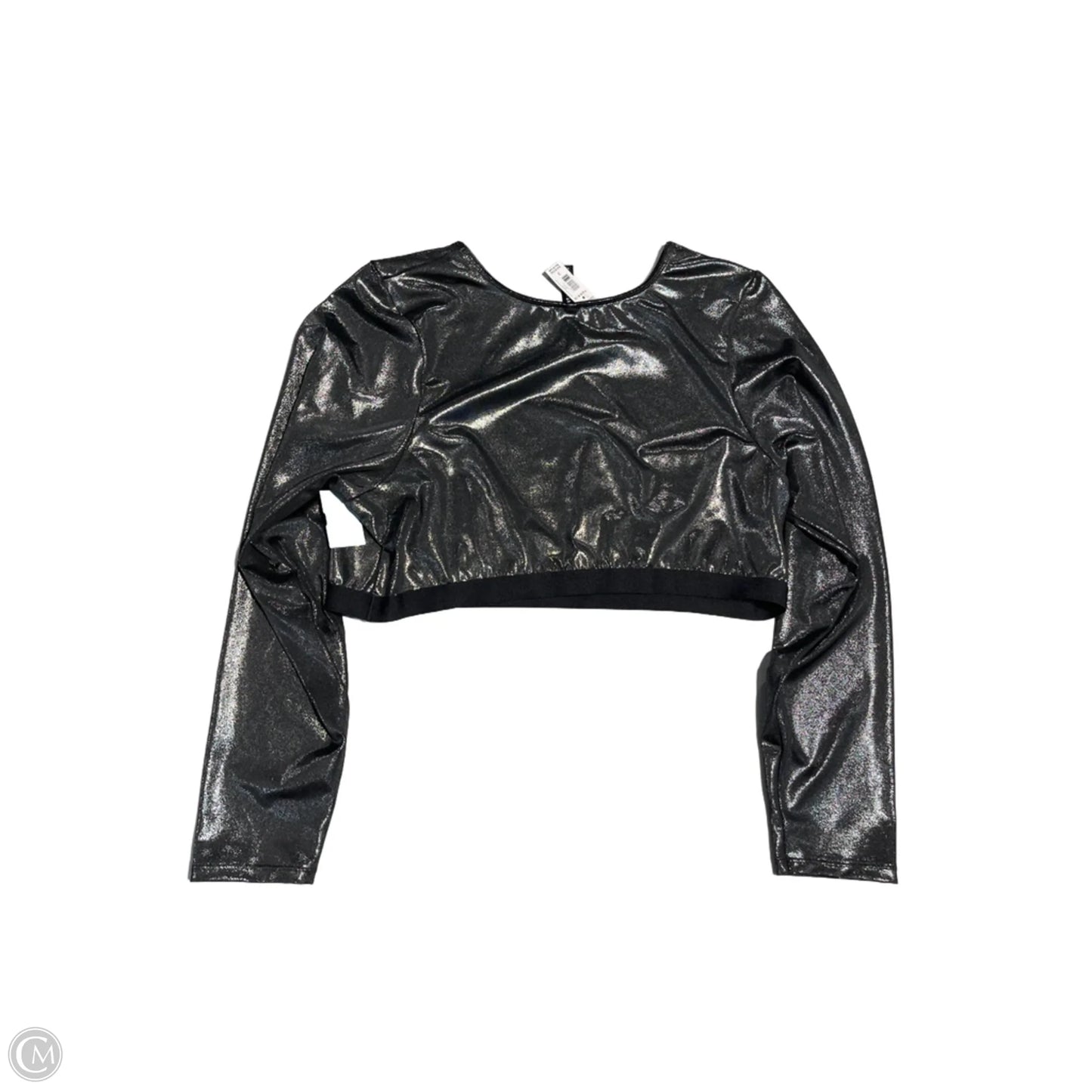 Top Long Sleeve By Torrid In Silver, Size: 3x