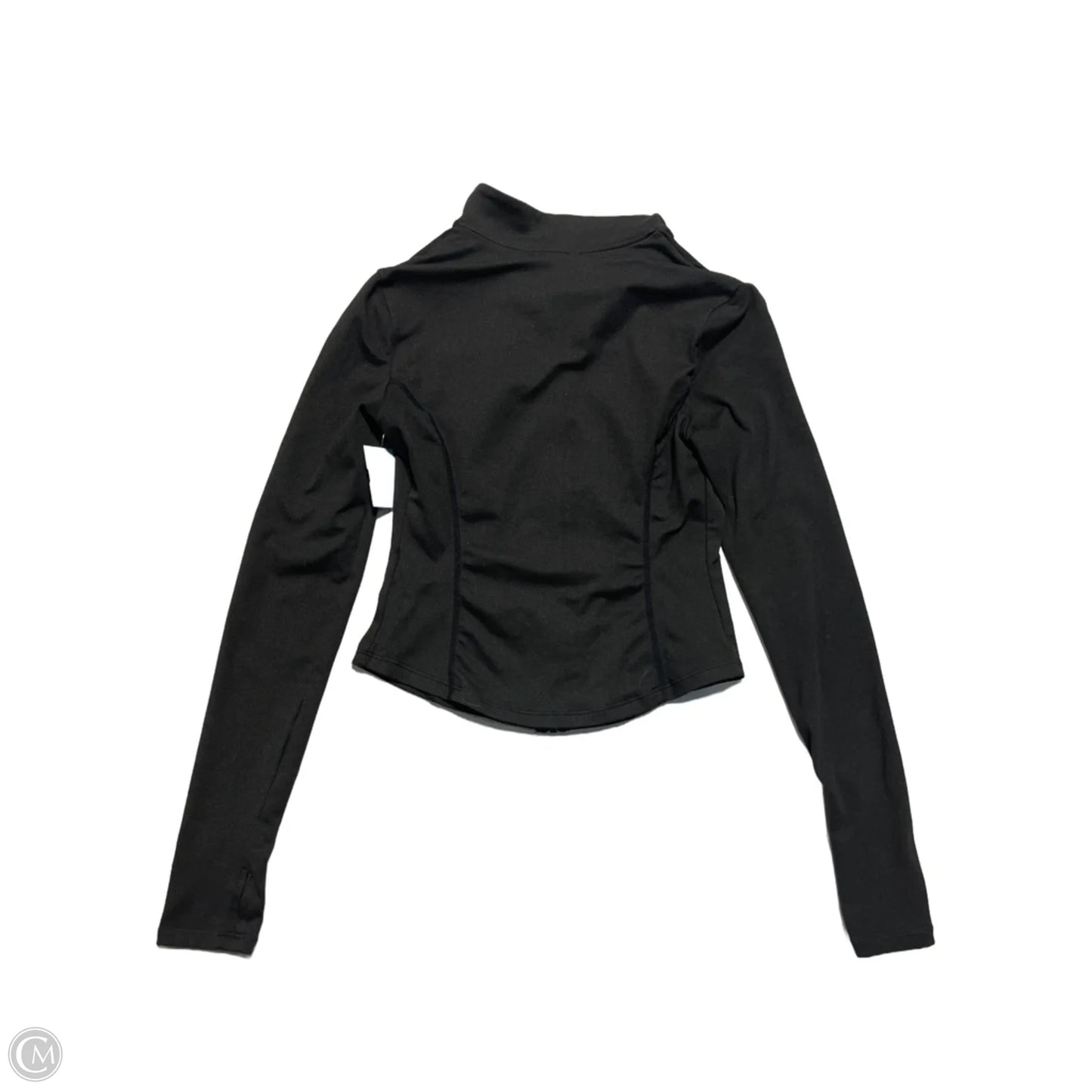 Athletic Top Long Sleeve Crewneck By Cmf In Black, Size: Xs