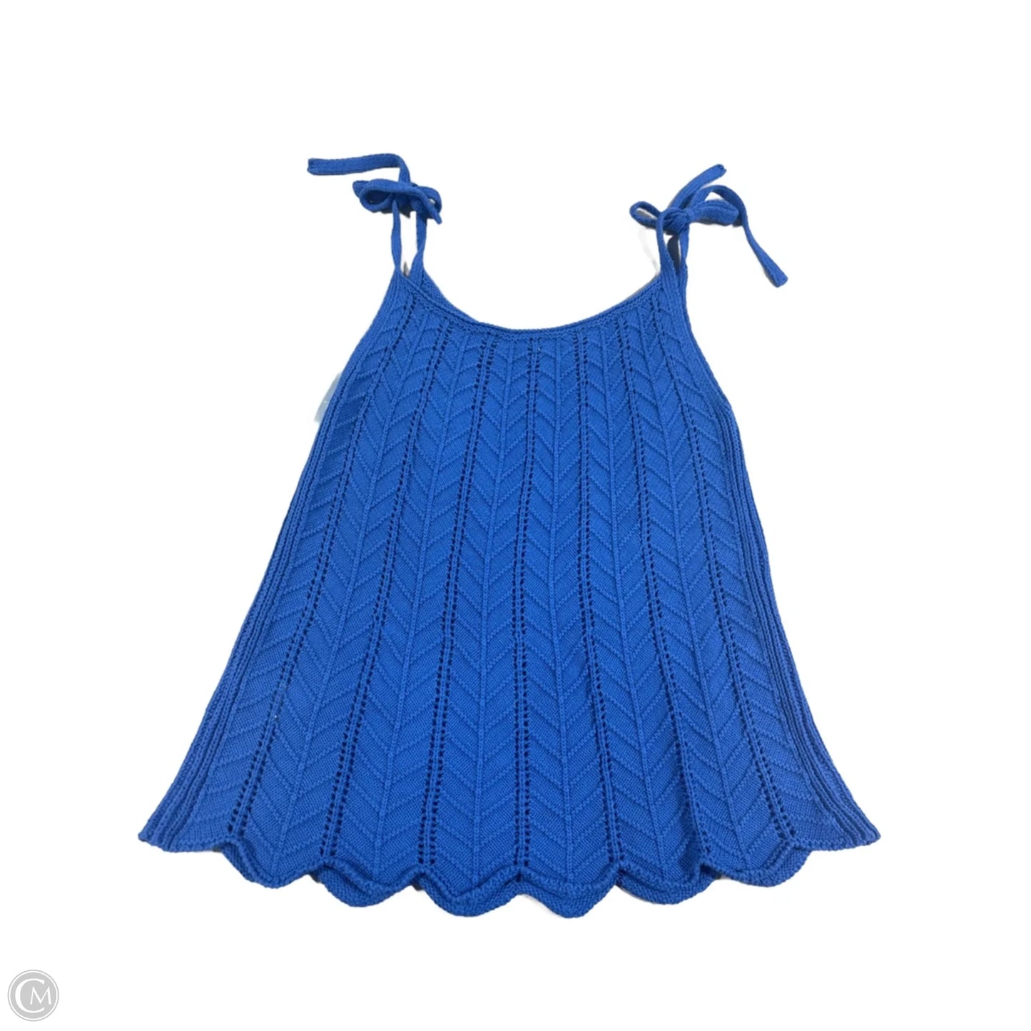 Tank Top By Another Love In Blue, Size: L