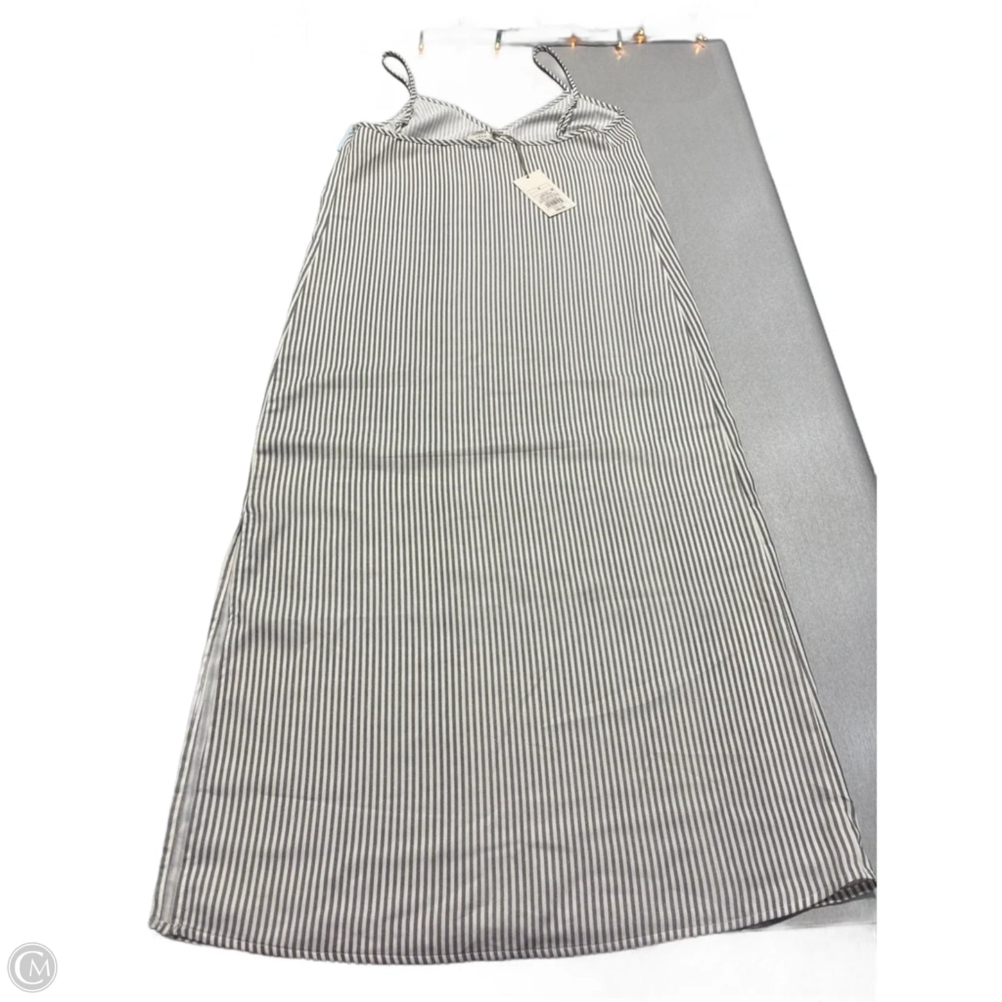 Dress Casual Midi By A New Day In Striped Pattern, Size: S