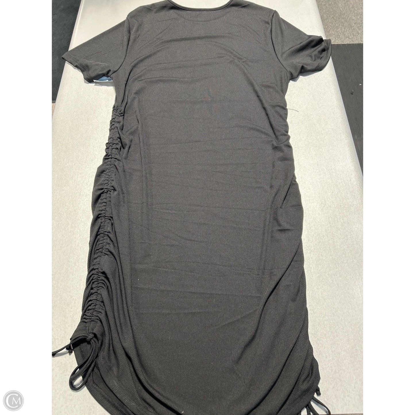 Dress Casual Midi By Shein In Black, Size: 1x