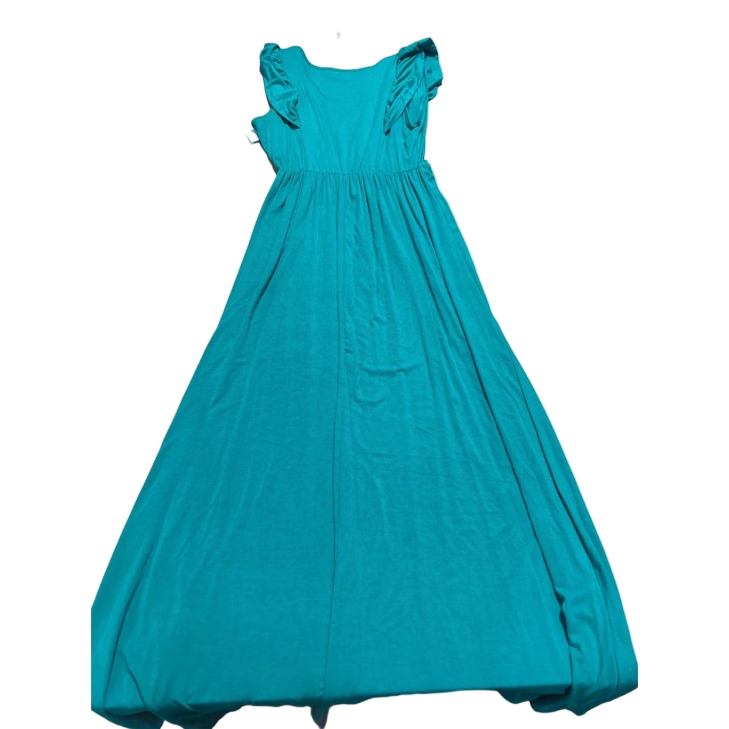 Dress Casual Maxi By Cme In Teal, Size: S