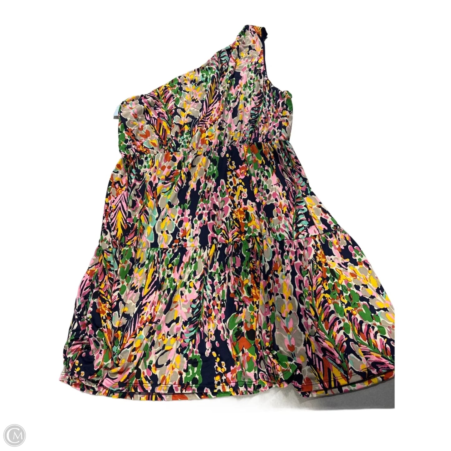 Dress Casual Short By Beeson River In Floral Print, Size: Xl