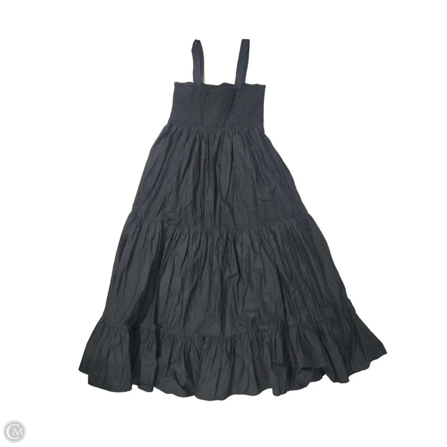 Dress Casual Midi By Zara In Black, Size: M