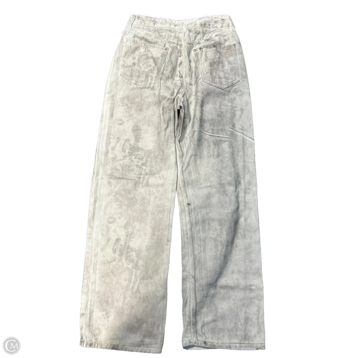 Jeans Boyfriend By Forever 21 In White Denim, Size: 6