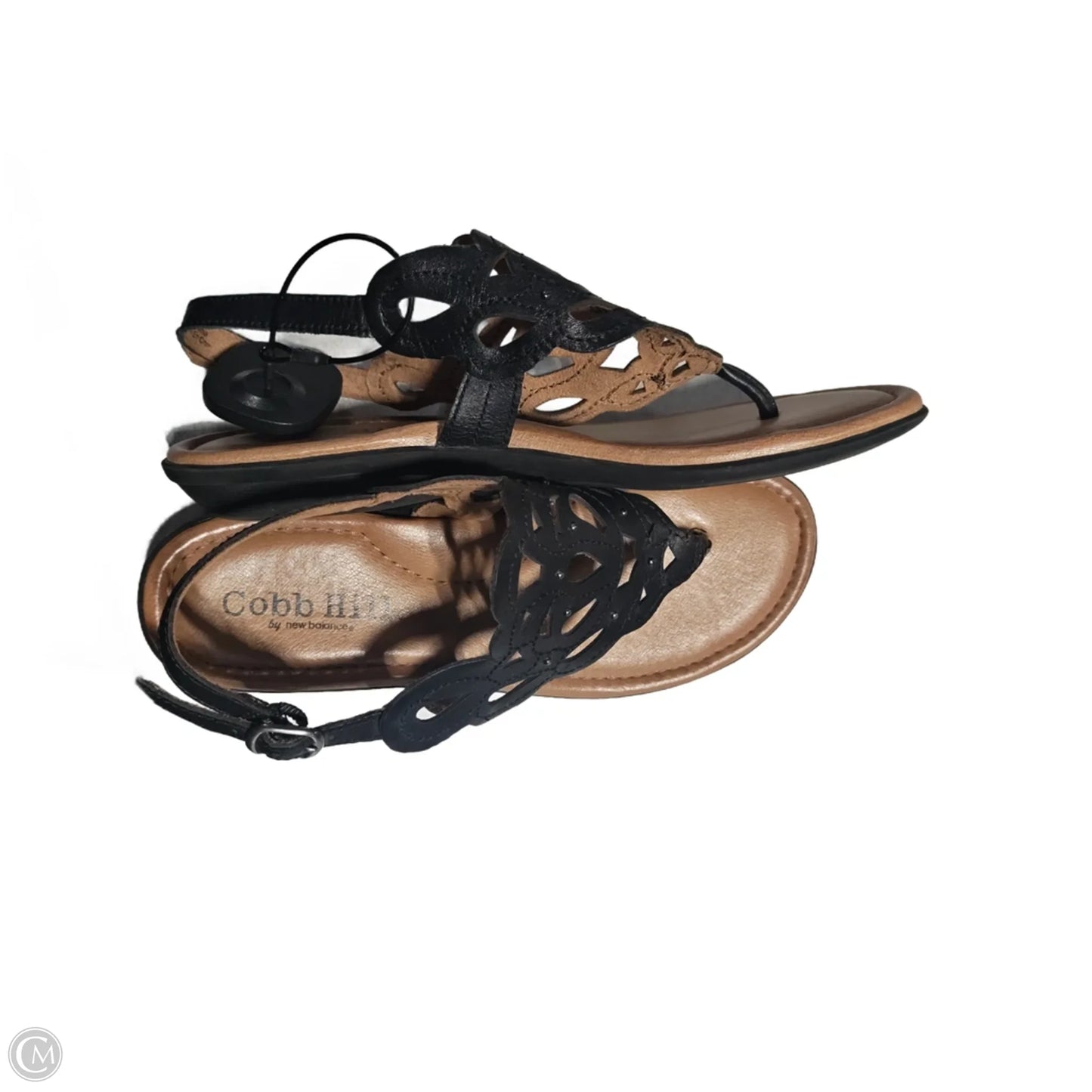 Sandals Flip Flops By Cobb Hill In Black, Size: 8