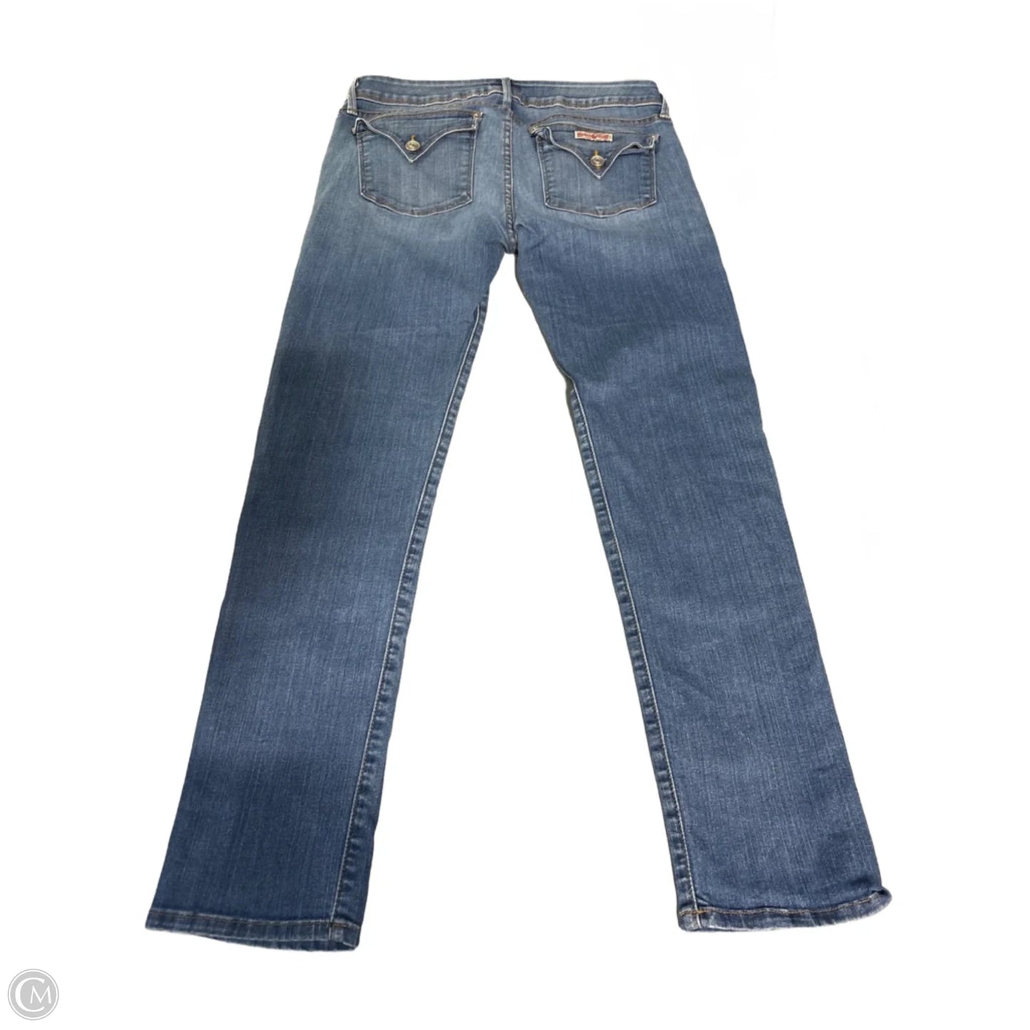 Jeans Skinny By Hudson In Blue Denim, Size: 8
