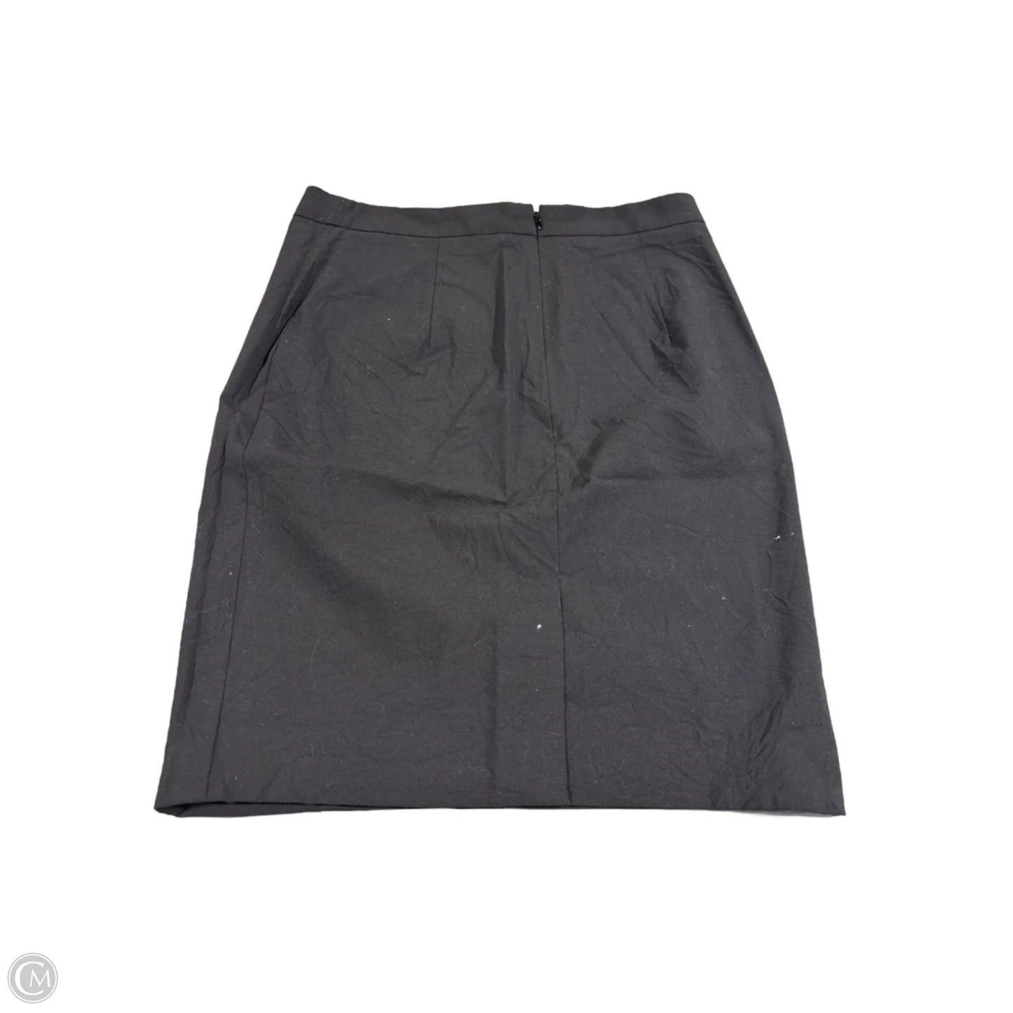 Skirt Midi By Banana Republic In Black, Size: 8