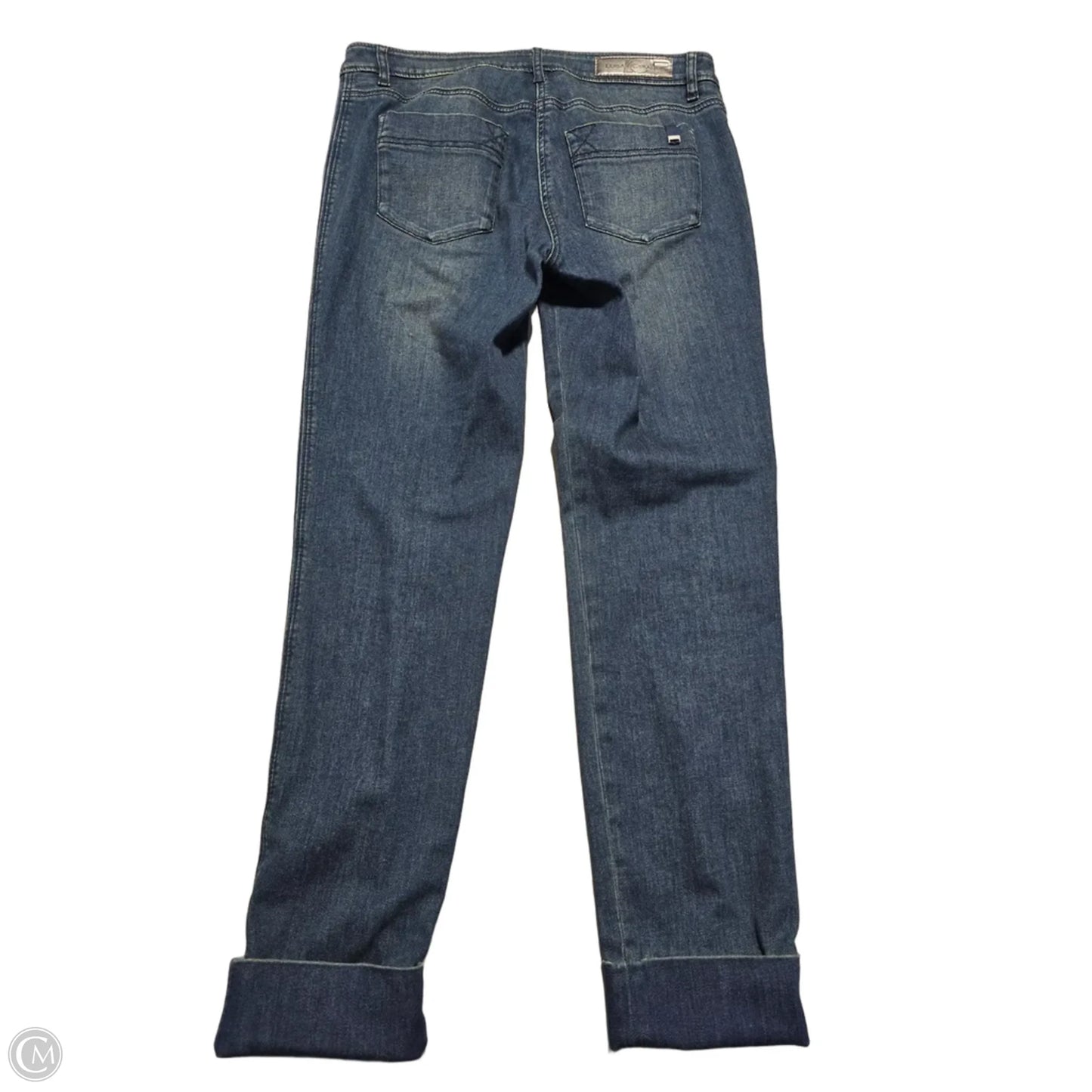 Jeans Straight By Cmb In Blue Denim, Size: 8