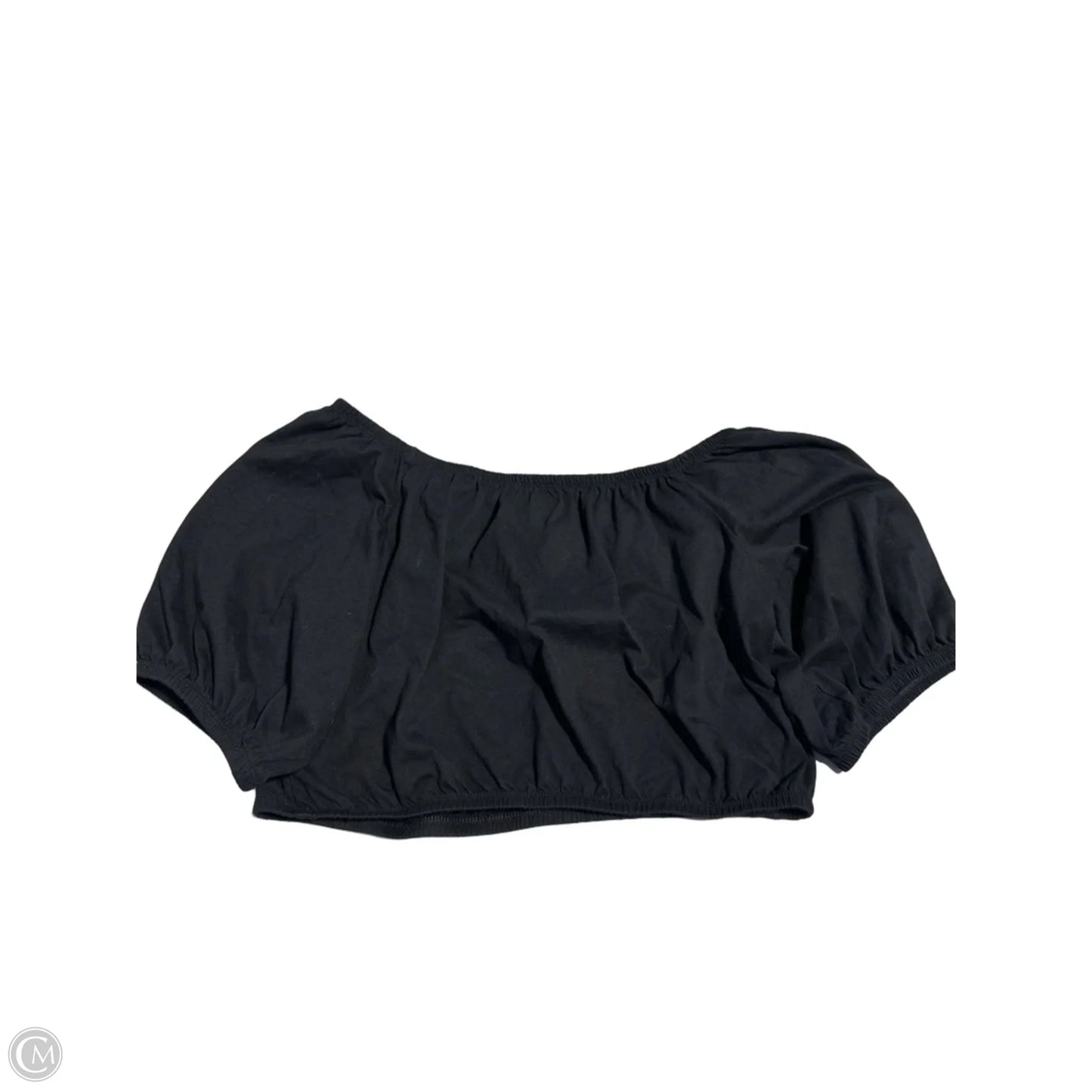 Top Short Sleeve By Old Navy In Black, Size: Xl