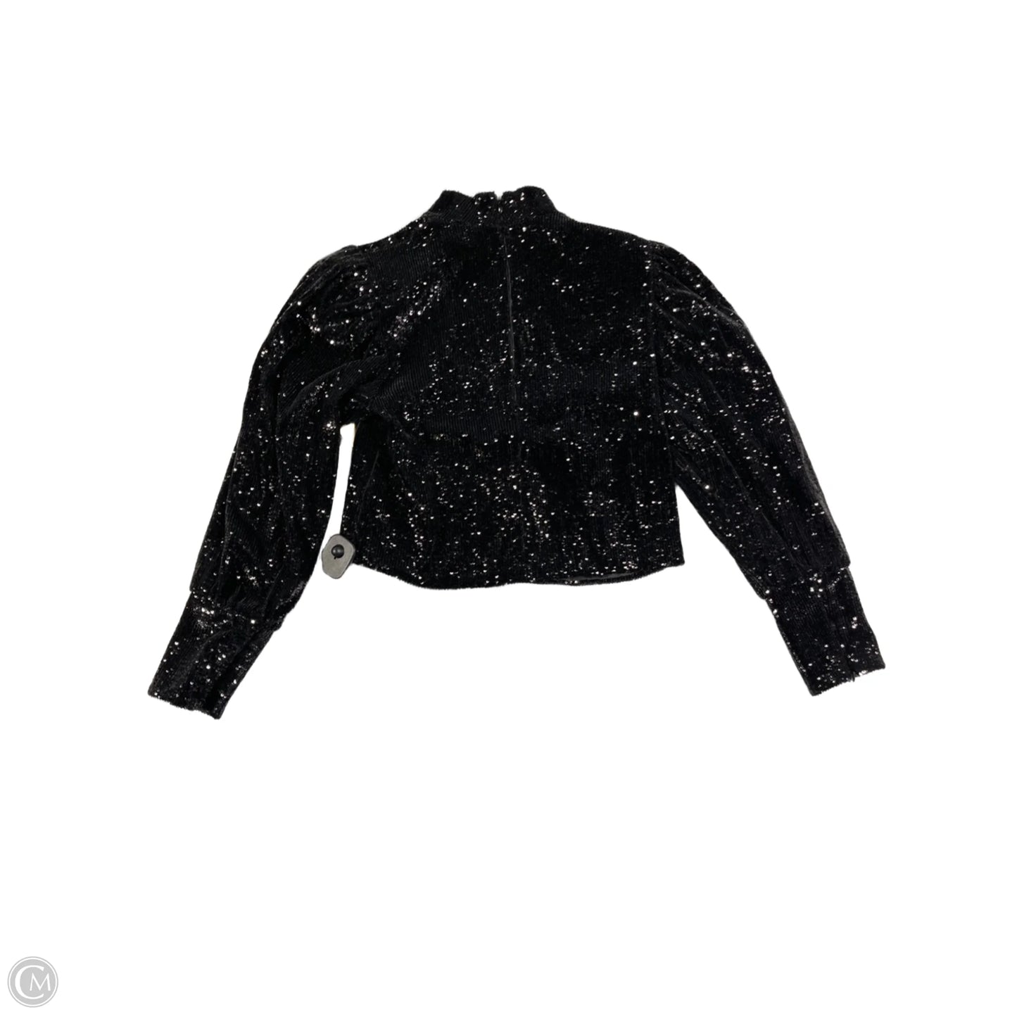 Blouse Long Sleeve By Alc In Black, Size: S
