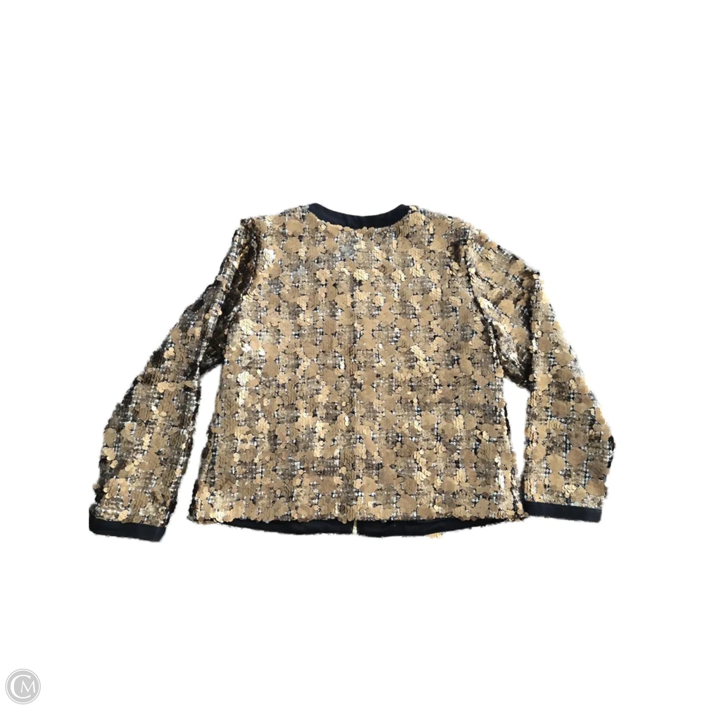 Jacket Other By Chicos In Gold, Size: L