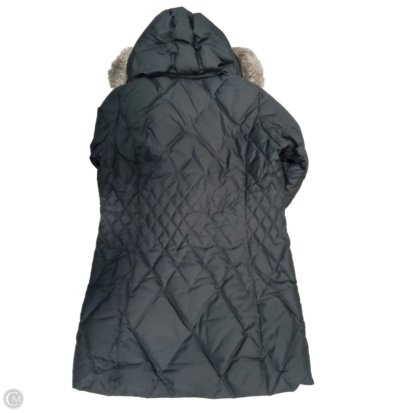 Coat Puffer & Quilted By Eddie Bauer In Black, Size: M
