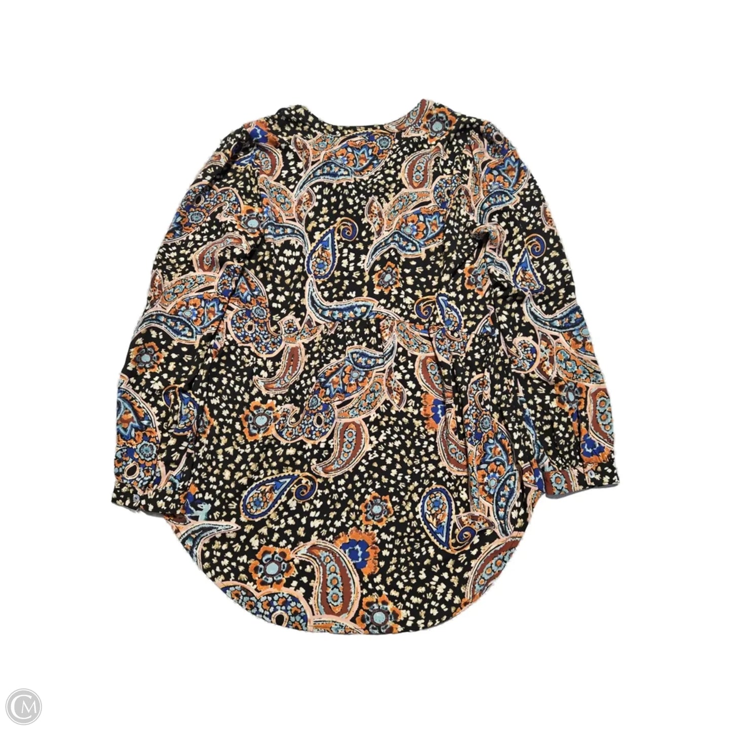 Blouse 3/4 Sleeve By Dr2 In Black, Size: S