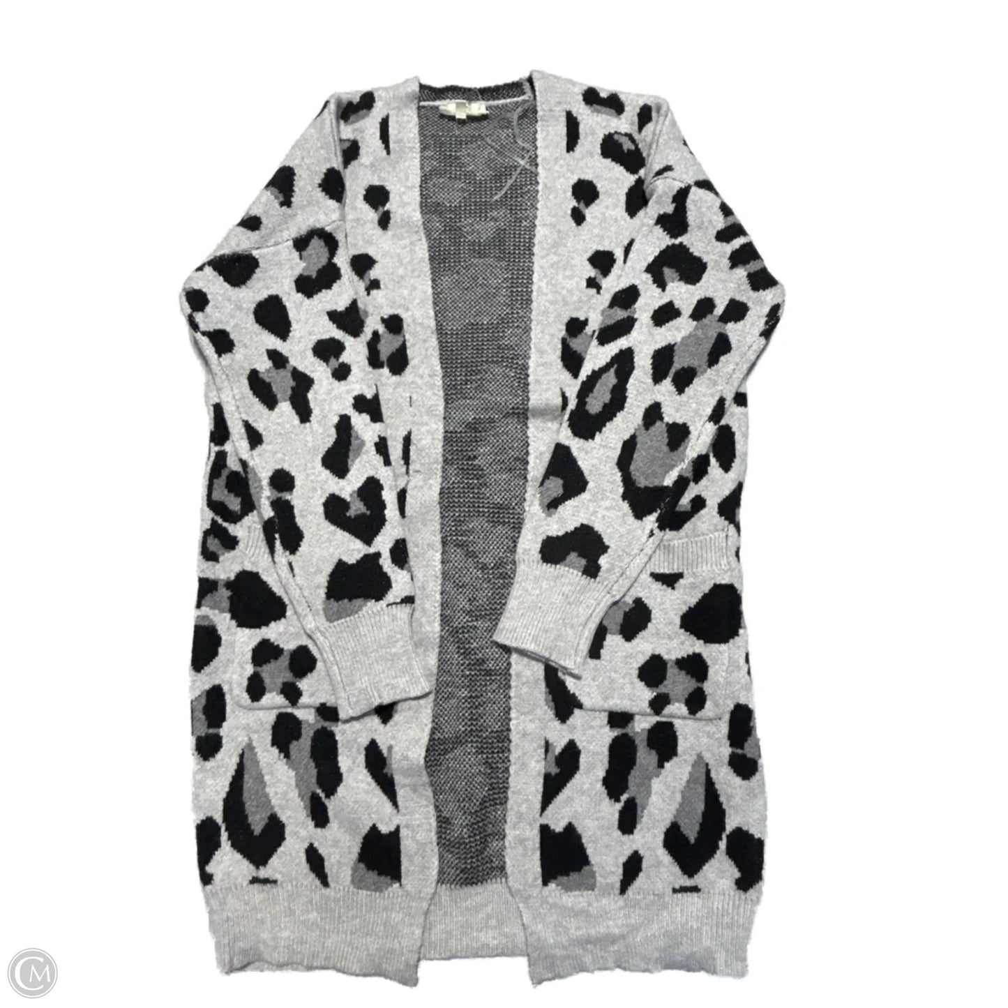Cardigan By Entro In Animal Print, Size: S