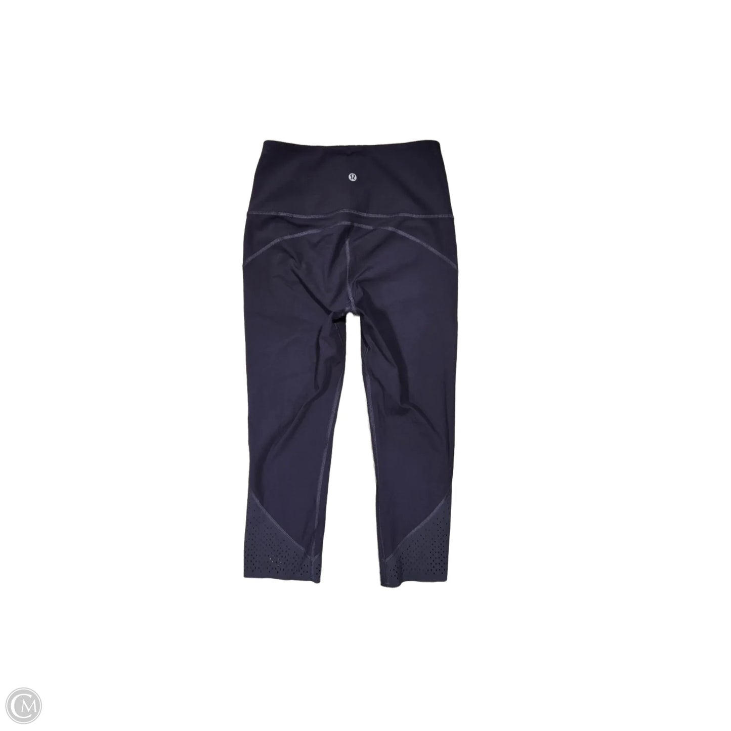 Athletic Capris By Lululemon In Purple, Size: 4