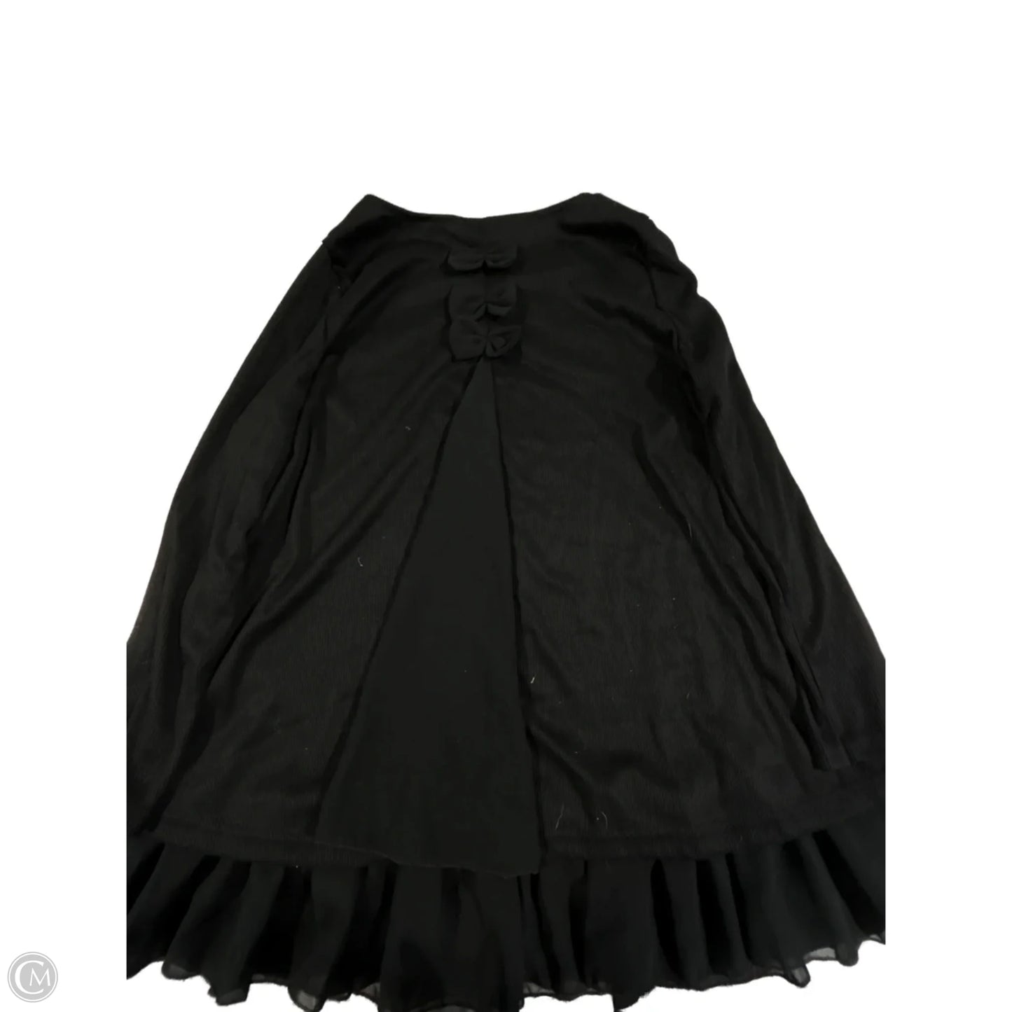 Blouse 3/4 Sleeve By Cme In Black, Size: Xxl