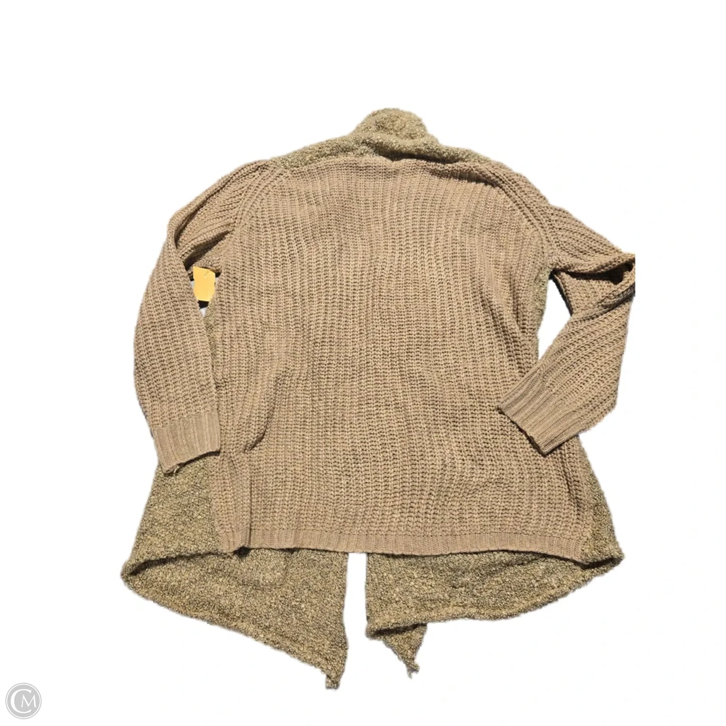 Cardigan By Cme In Tan, Size: Osfm