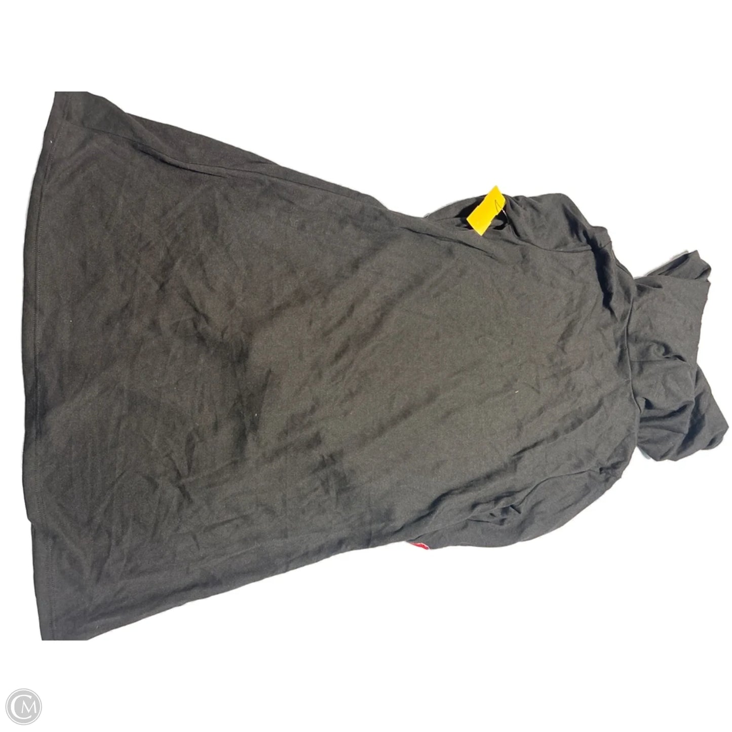 Top Long Sleeve By Reborn J In Black & Red, Size: M