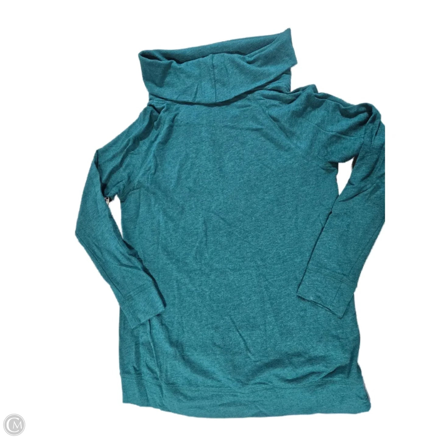Top Long Sleeve By Natural Reflections In Green, Size: S