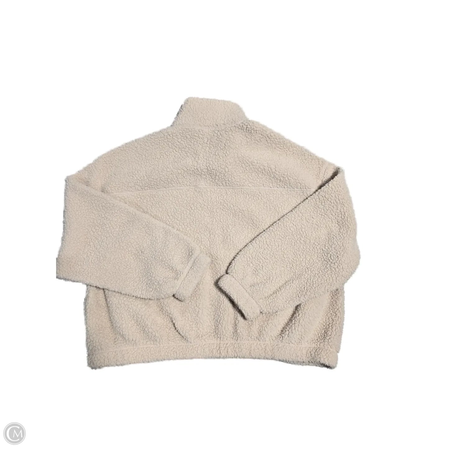 Jacket Fleece By Old Navy In Tan, Size: S