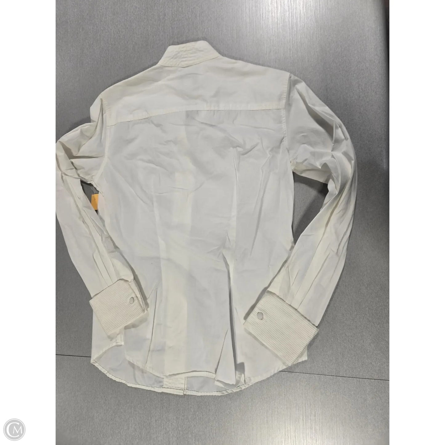 Blouse Long Sleeve By Talbots In White, Size: 4