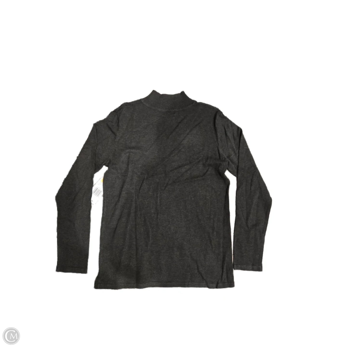 Top Long Sleeve By Multiples In Grey, Size: S