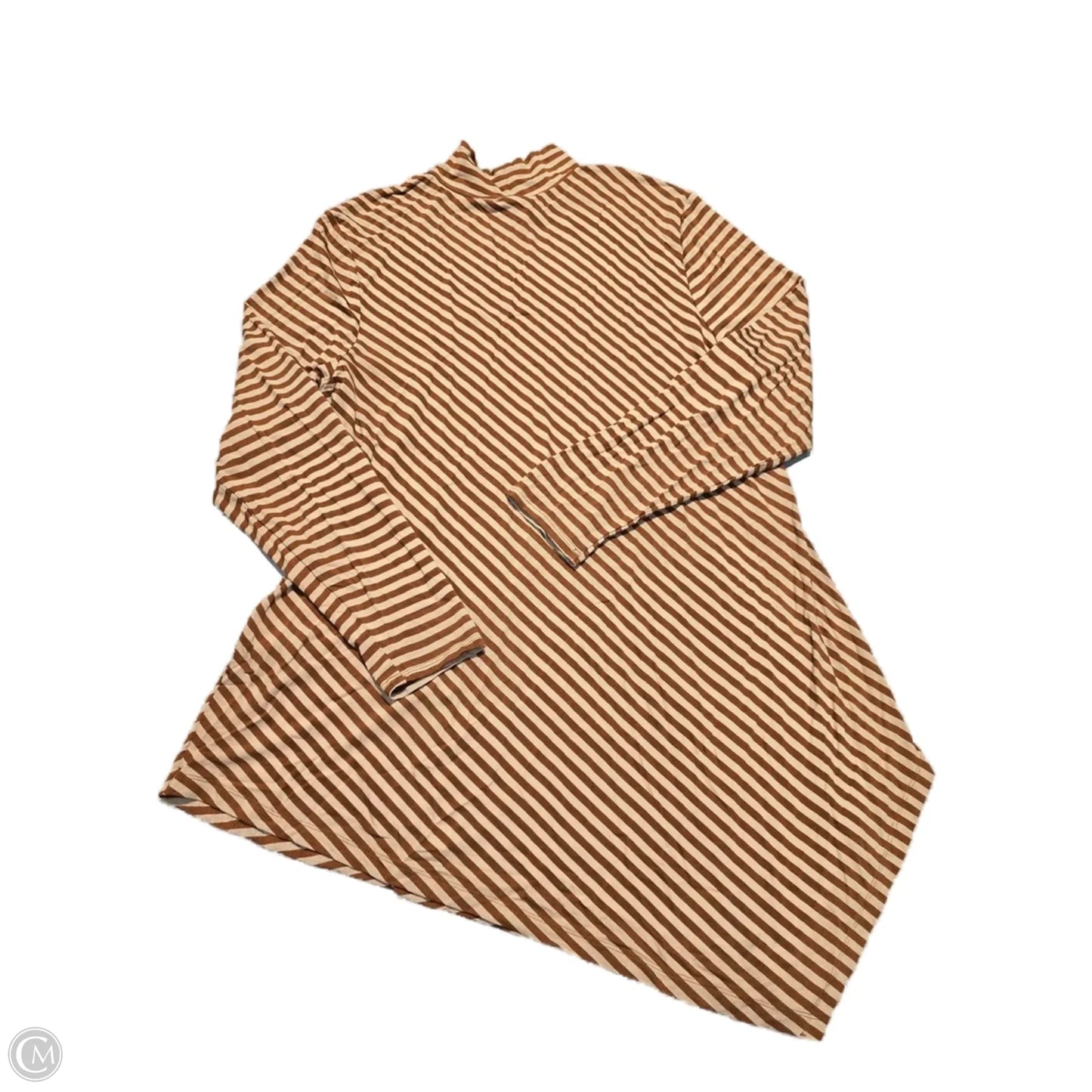 Dress Casual Short By Chicos In Striped Pattern, Size: Xl