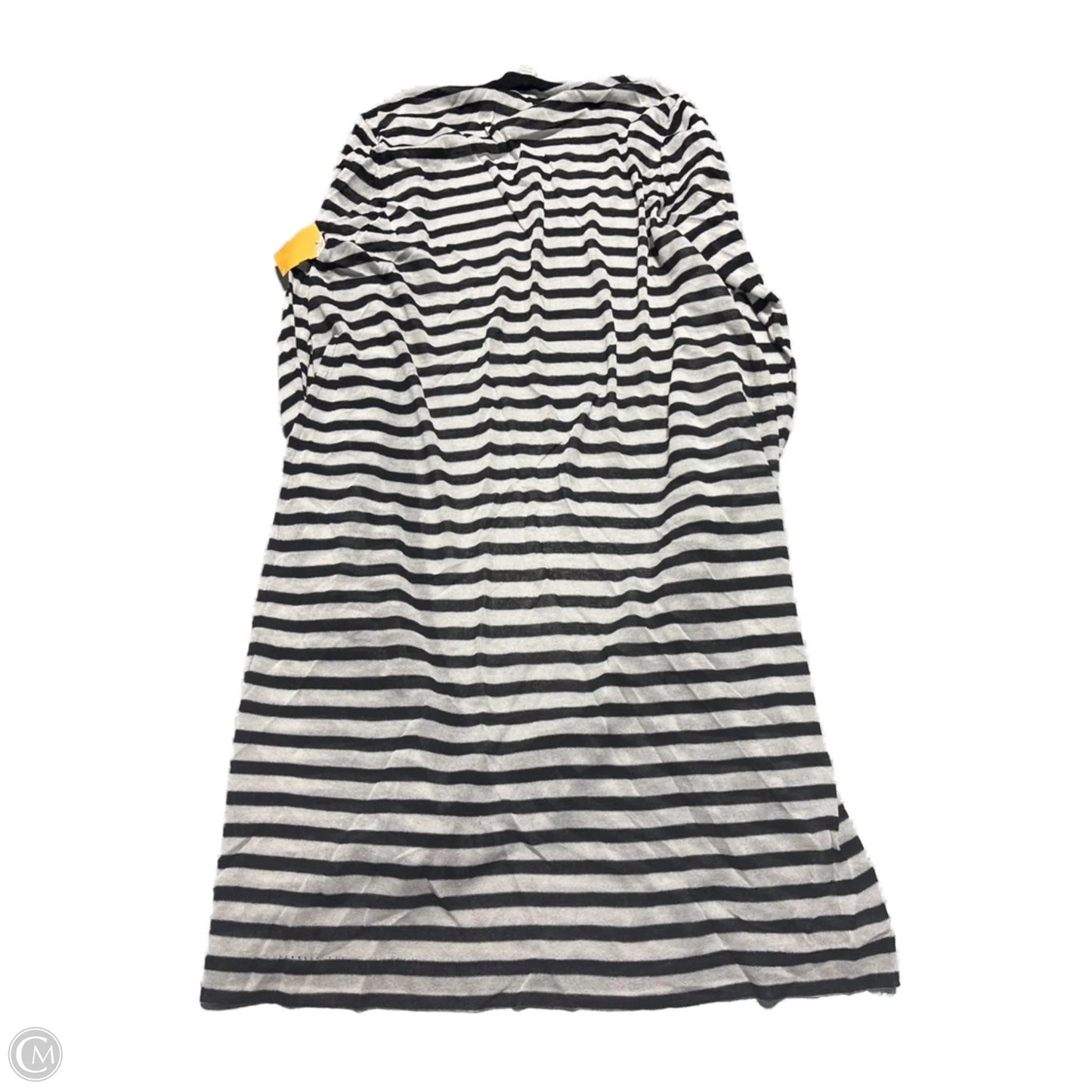 Cardigan By Chicos In Striped Pattern, Size: Xl
